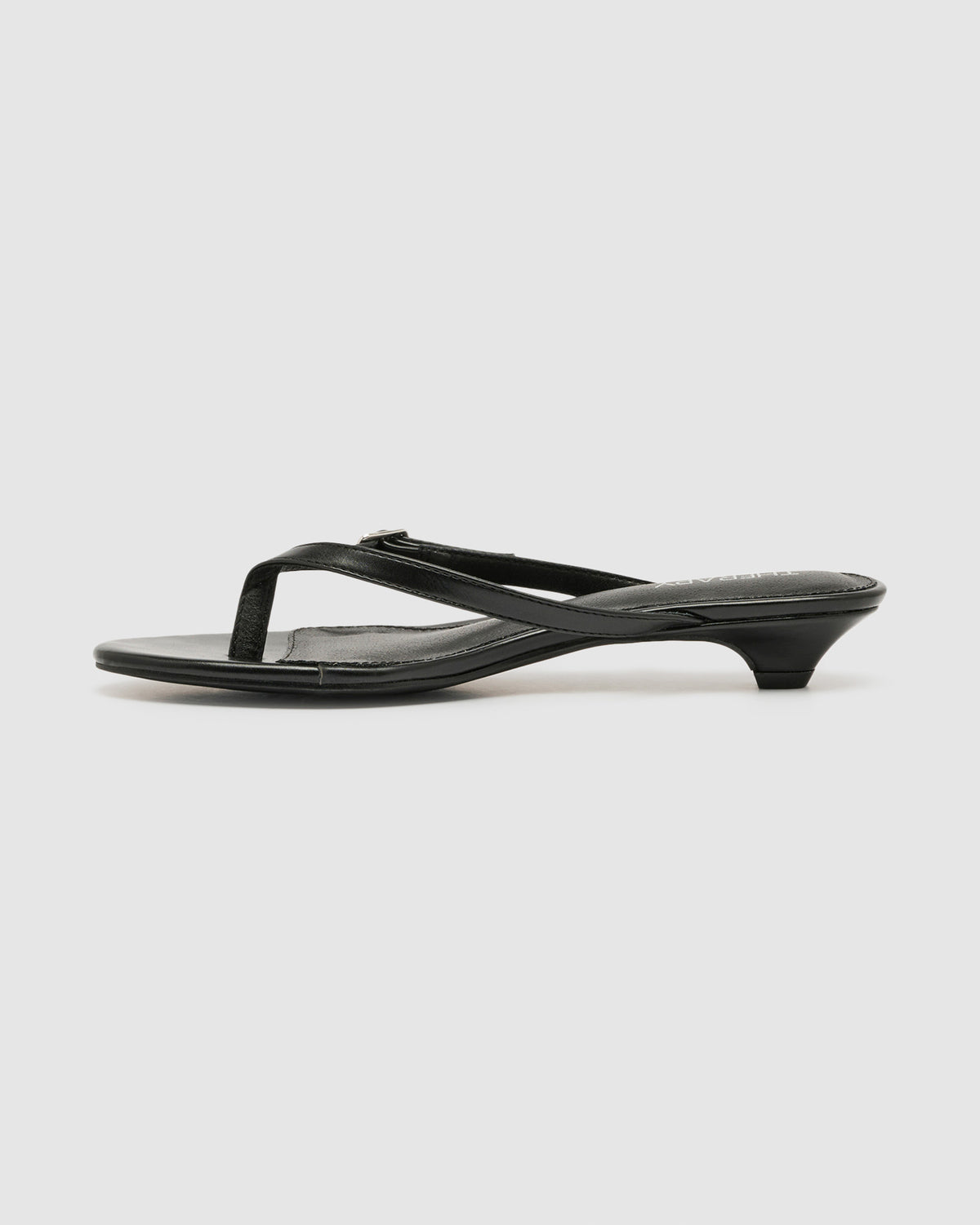 Noir Thong Heels BLACK