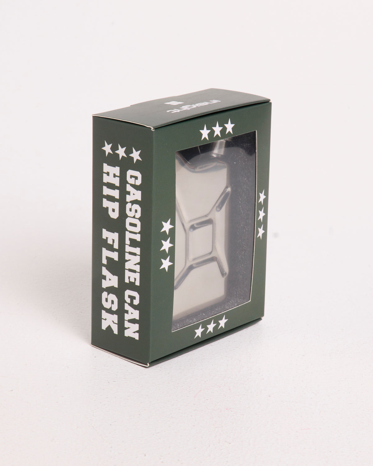Gasoline Can Hip Flask SILVER