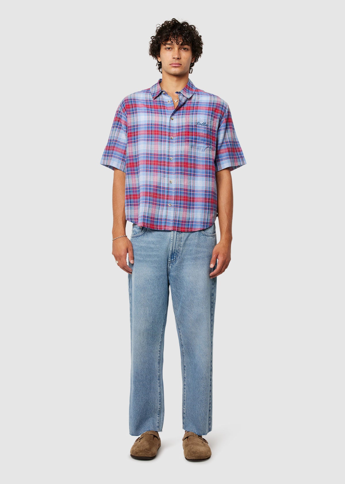 Nautical Check Shirt BLUE HOUR
