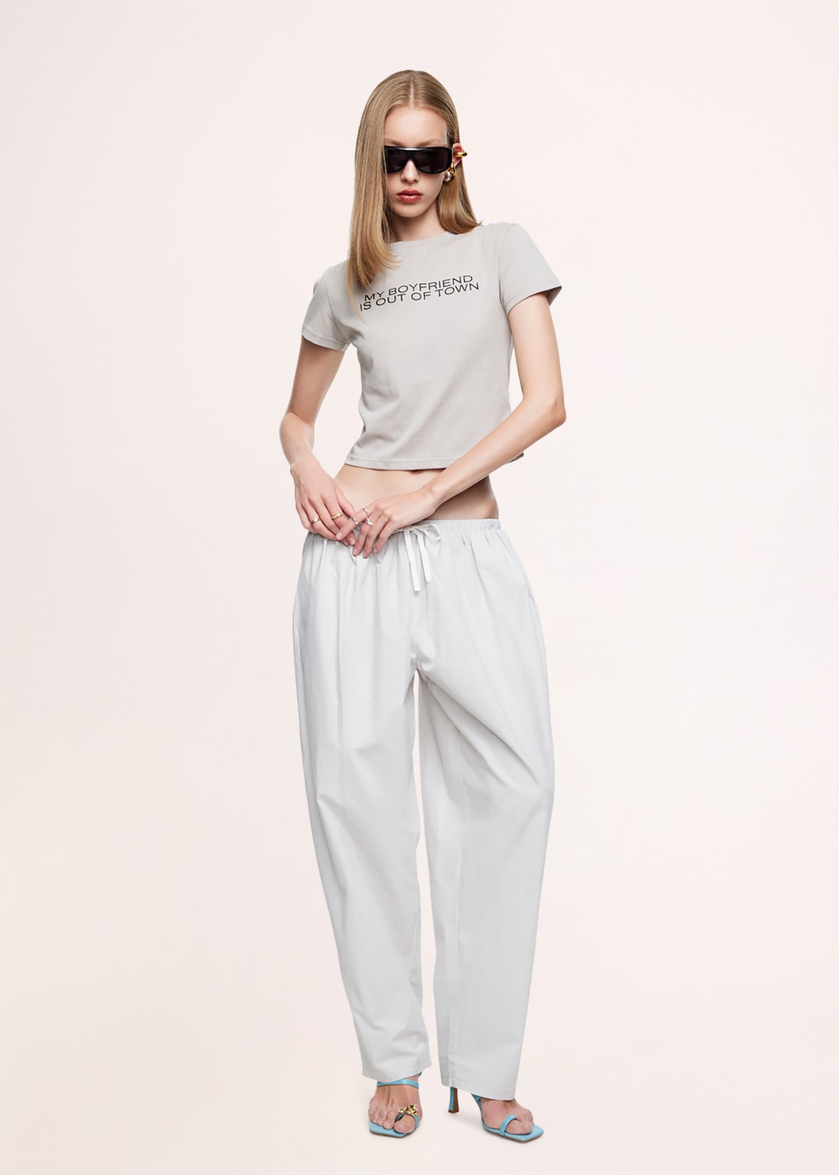 Aura Pants GREY MARLE