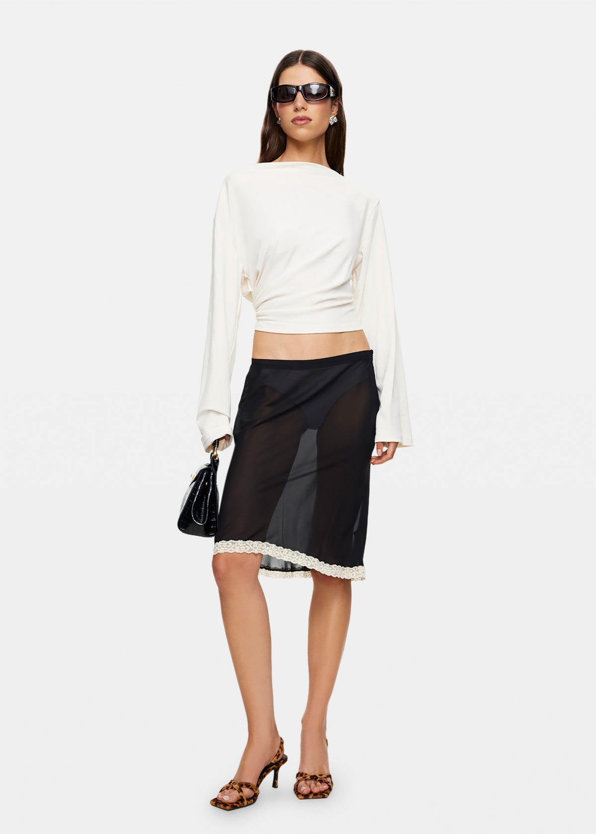 Tidal Long Sleeve Top IVORY