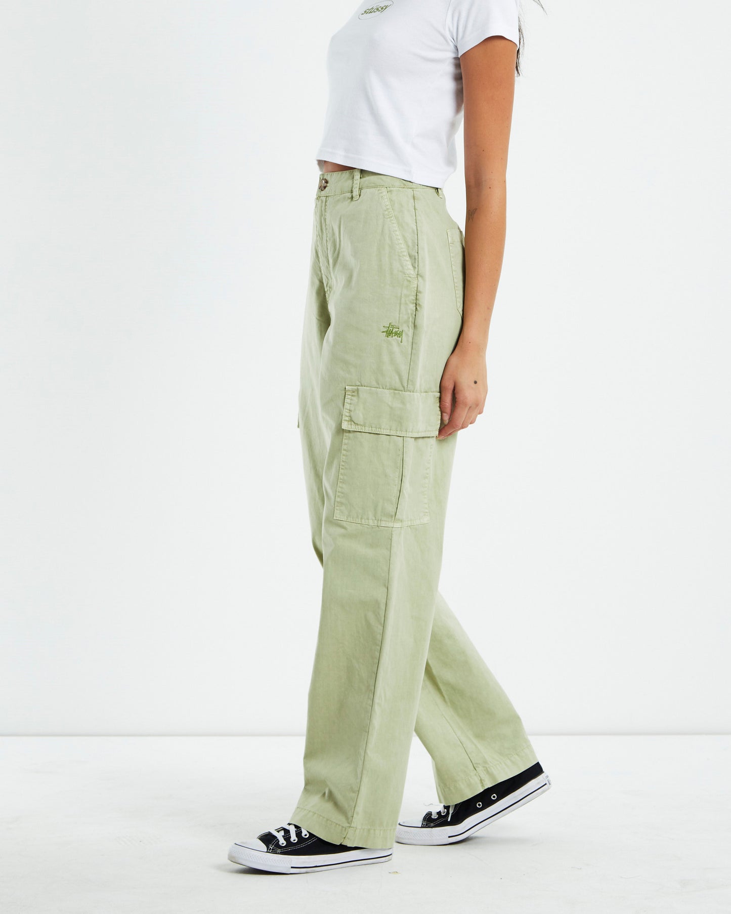 Frankie Cargo Pants Moss Green