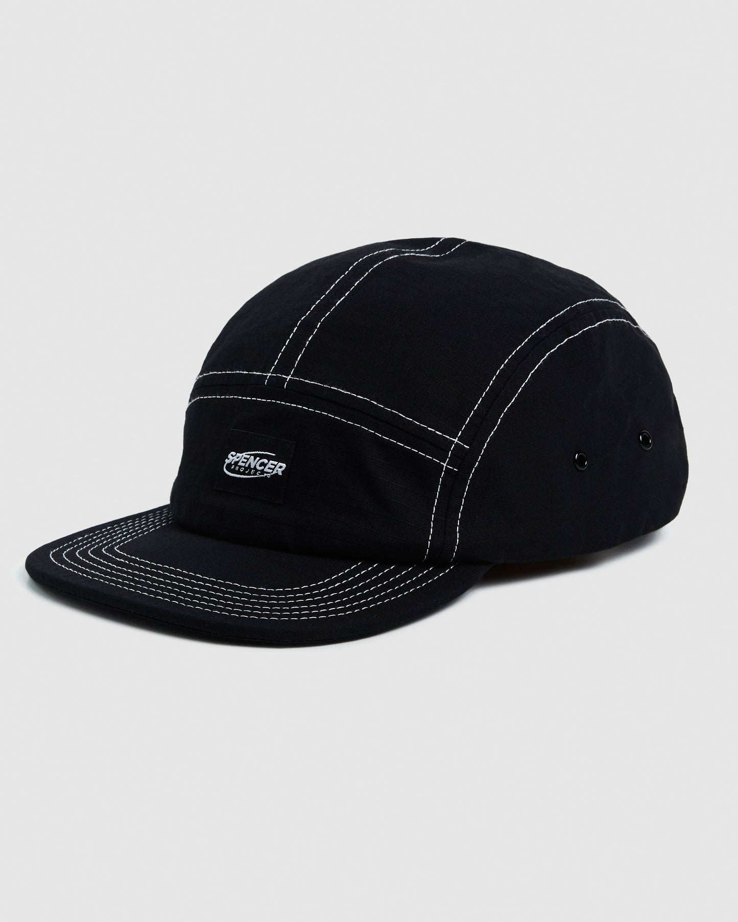 Contrast Stitch 5 Panel Cap