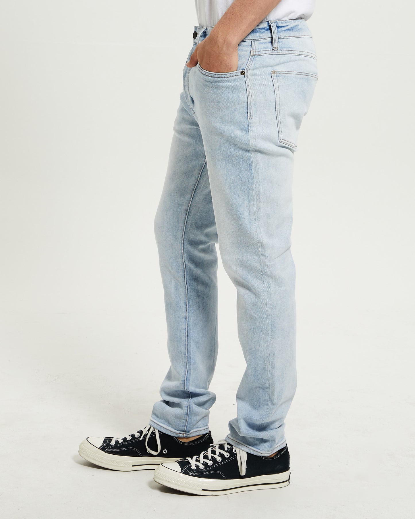 Ray Tapered Slim Denim Jeans Coastal