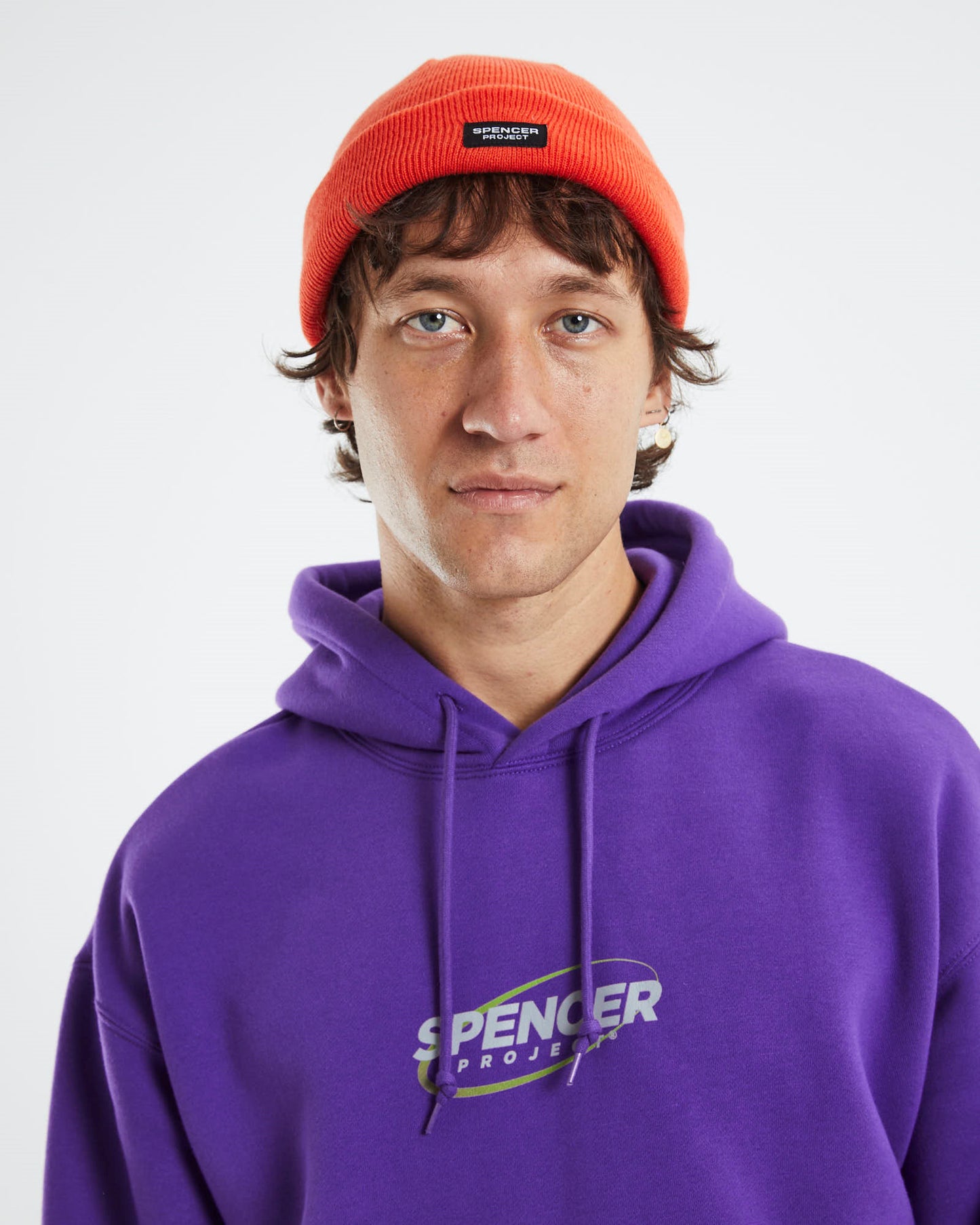 Burnside Beanie Hazard Orange