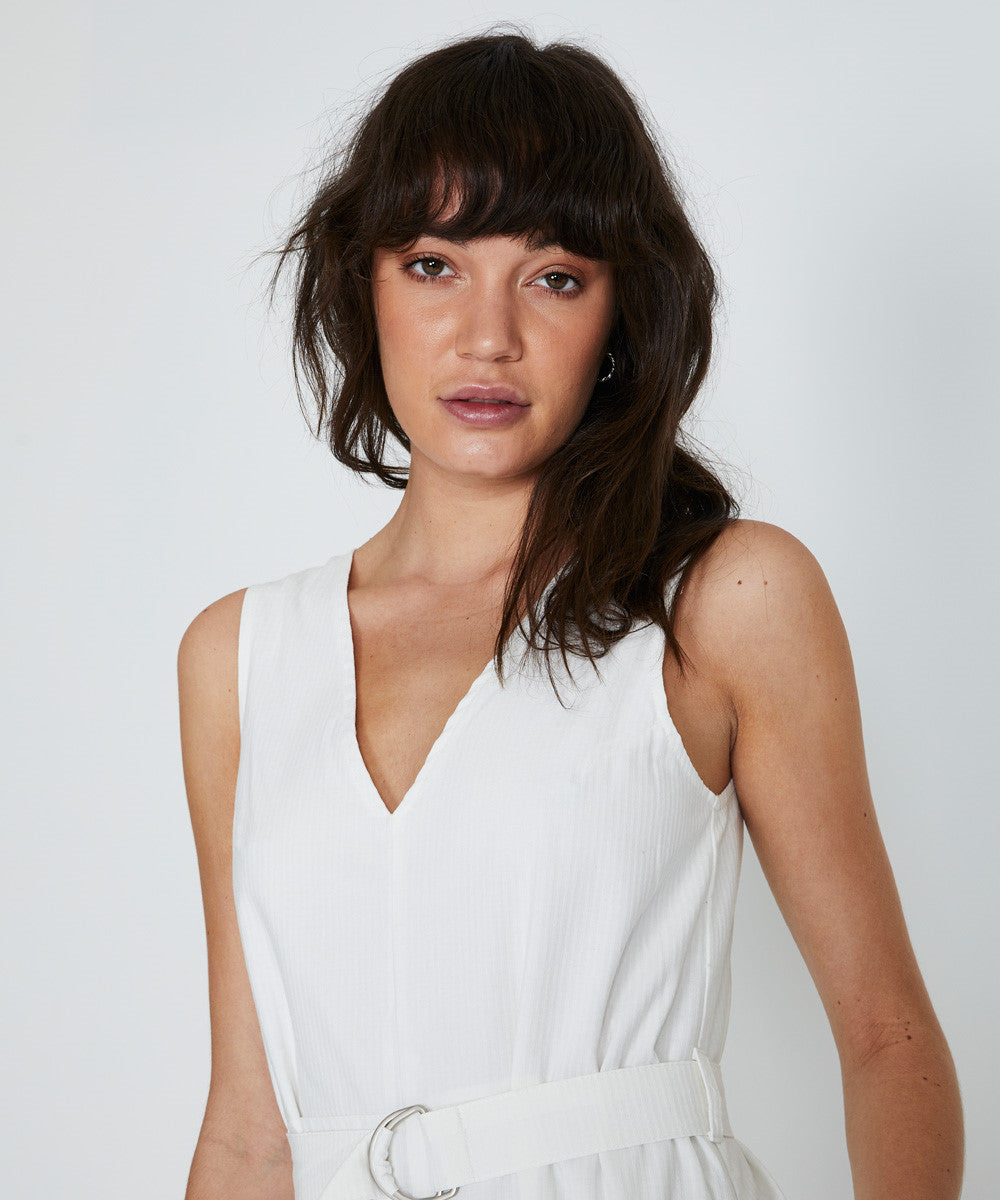 Dylan Onepiece Jumpsuit White