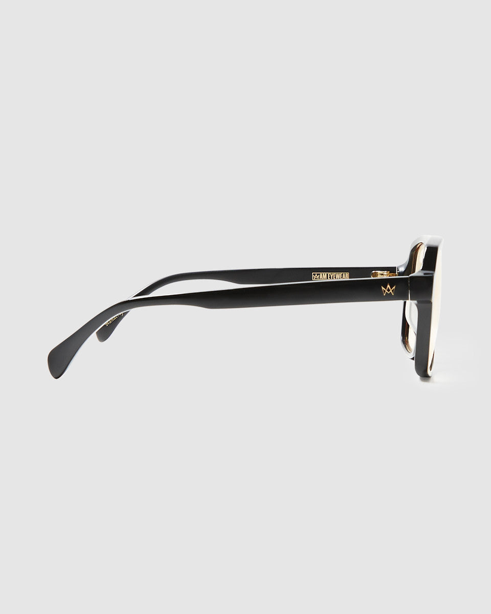 Cox Photochromic Sunglasses Black/Orange