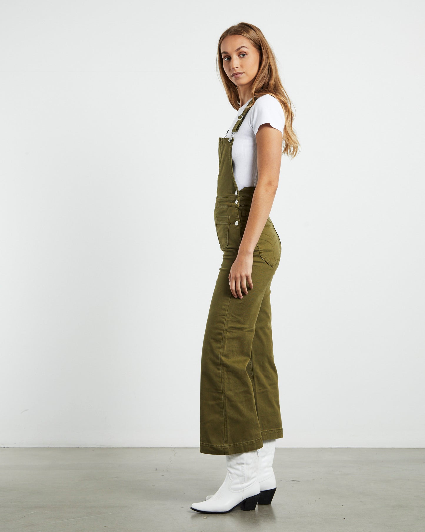 Sailor Overall Pants Army Green