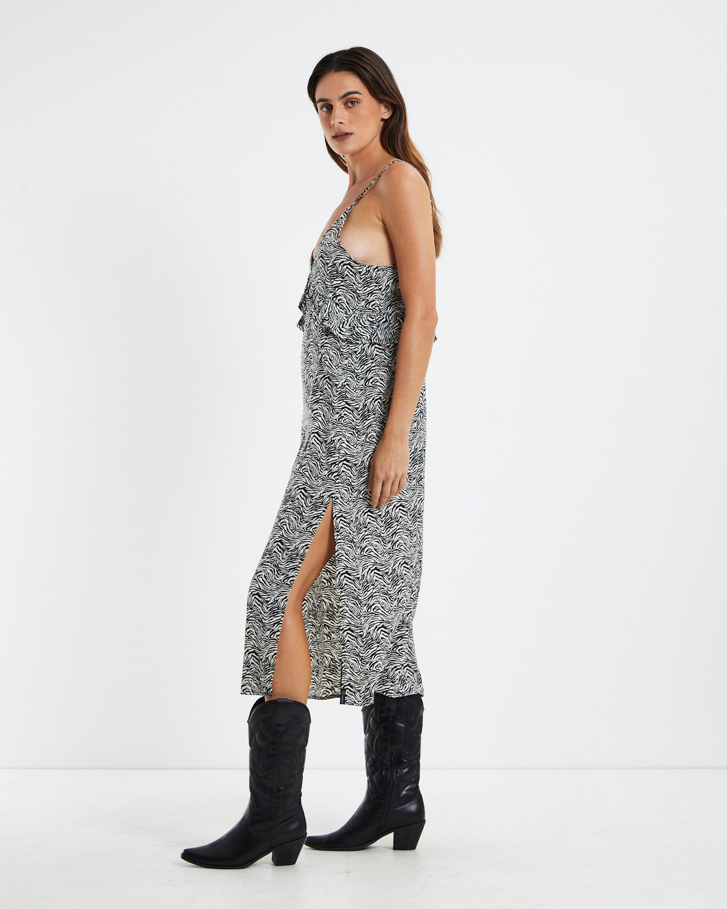 terference Slip Dress