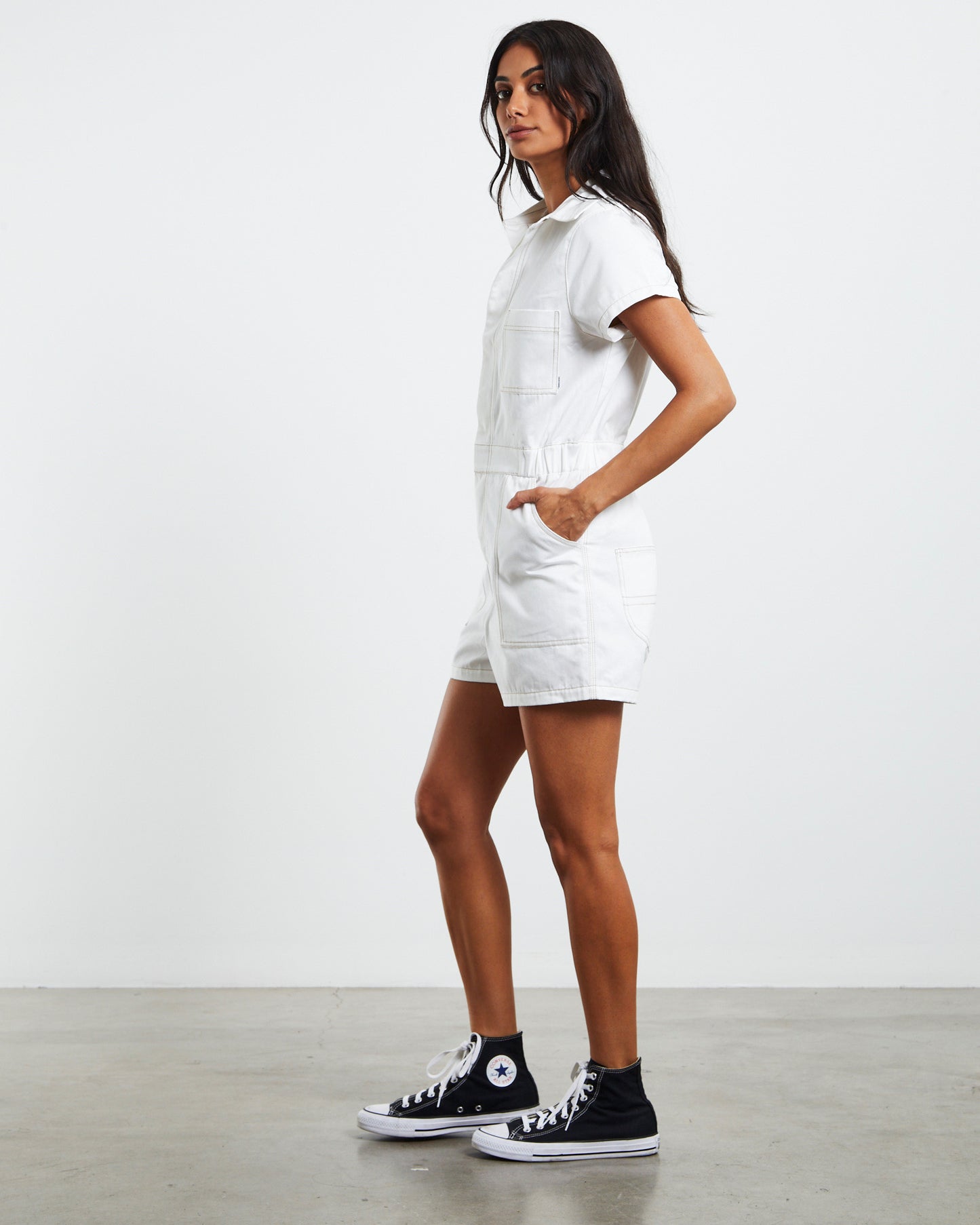 Hamptons Romper 80s
