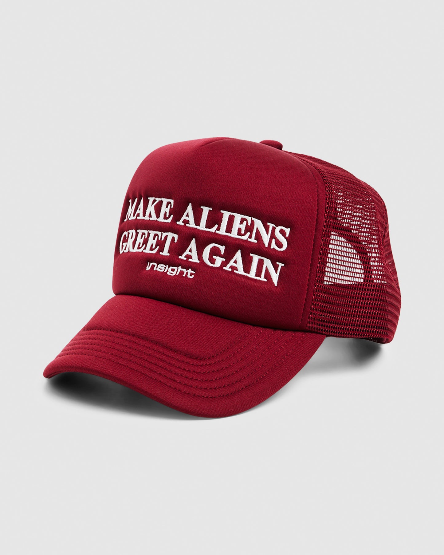 Greetings Trucker Cap Red