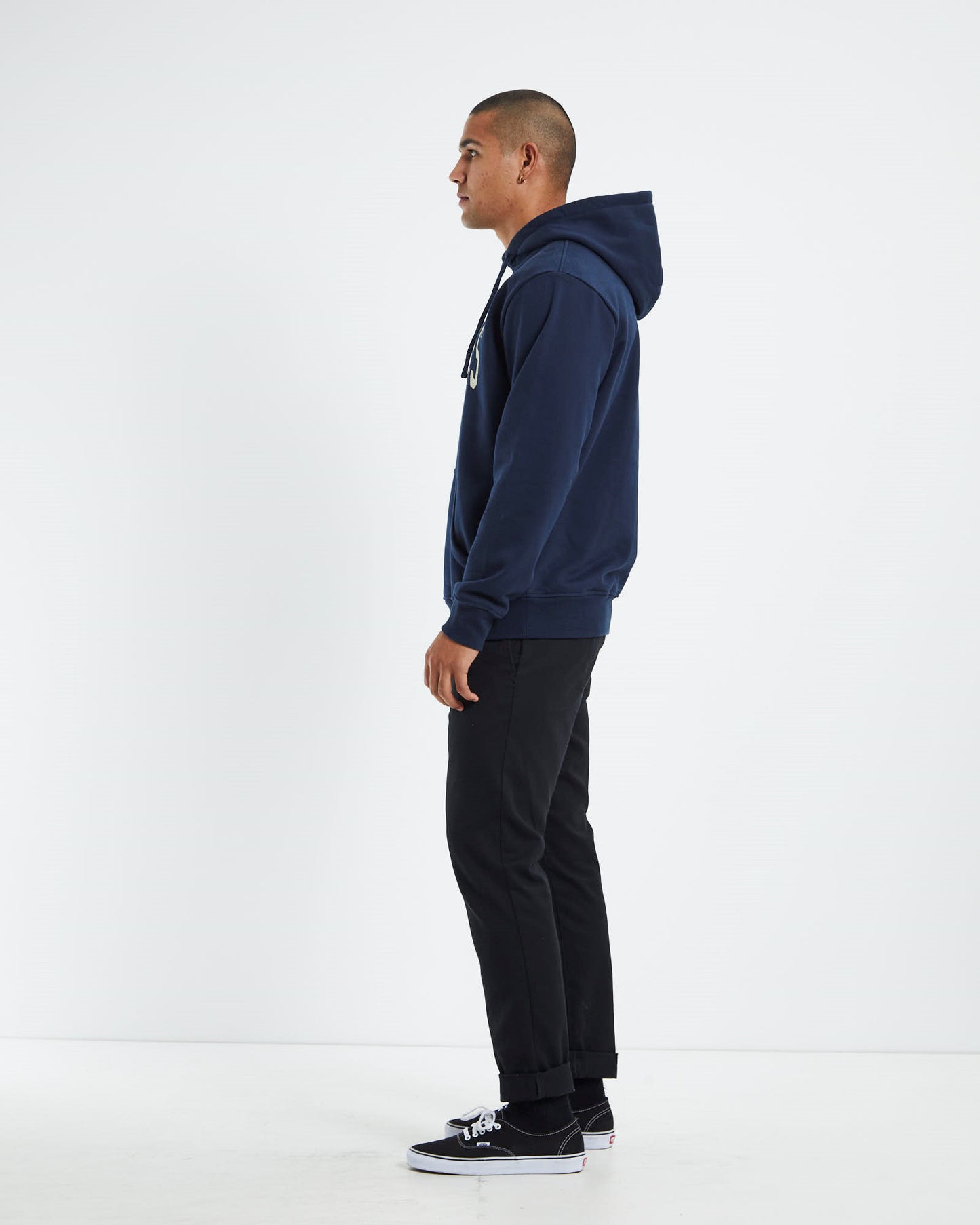 Longview Pull Over Hoodie Navy
