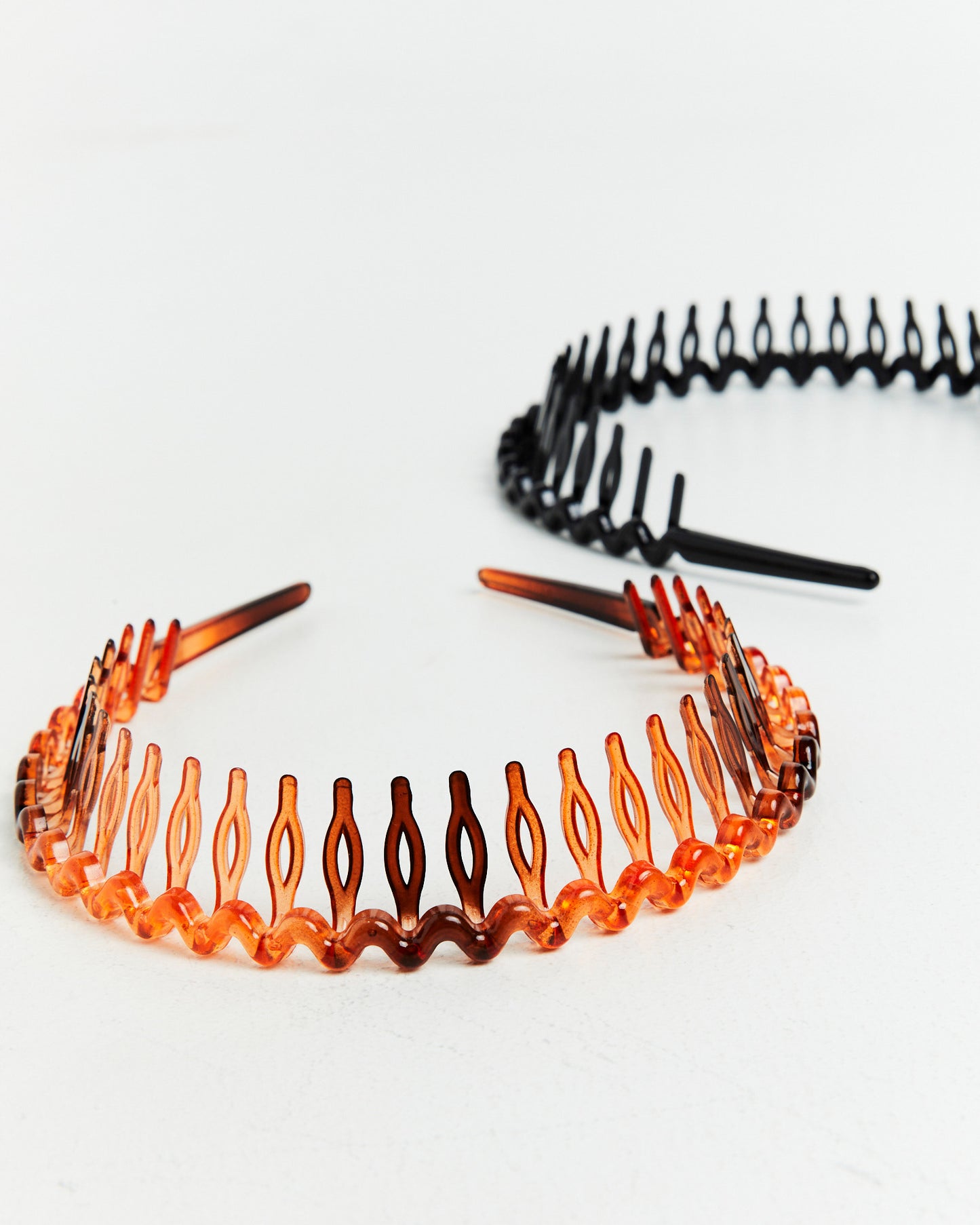 Accordian Headbands Black/Brown