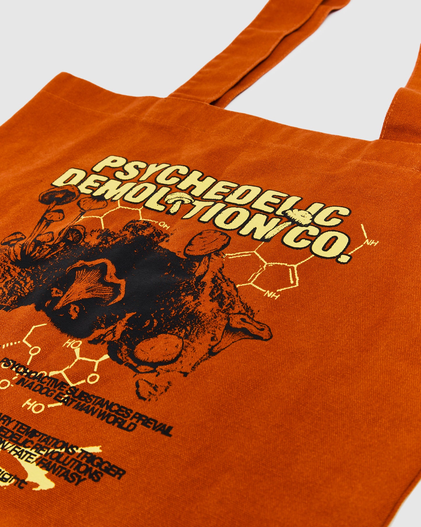 Psych Rev Tote Bag Orange