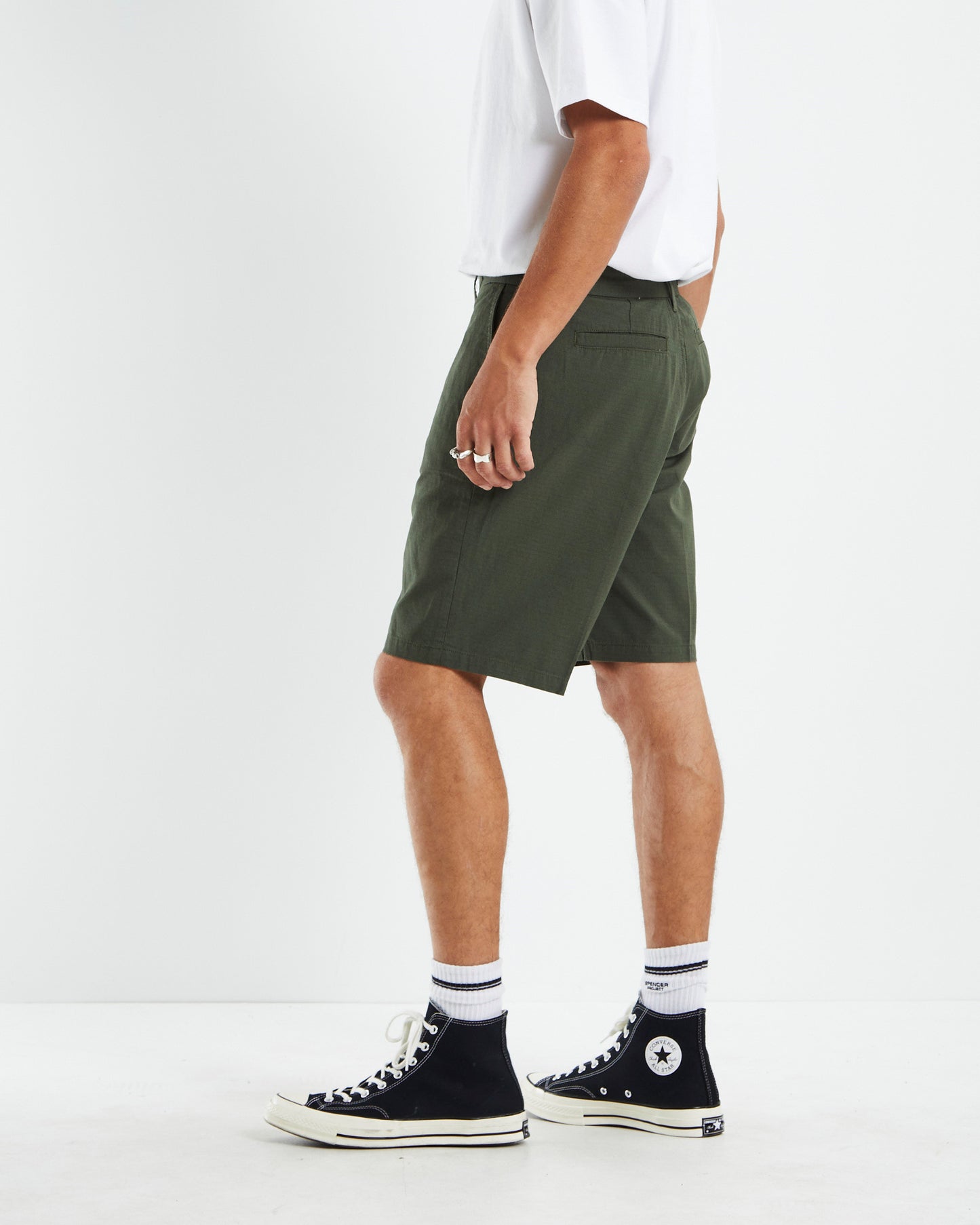 Cash Ripstop Shorts Military Green