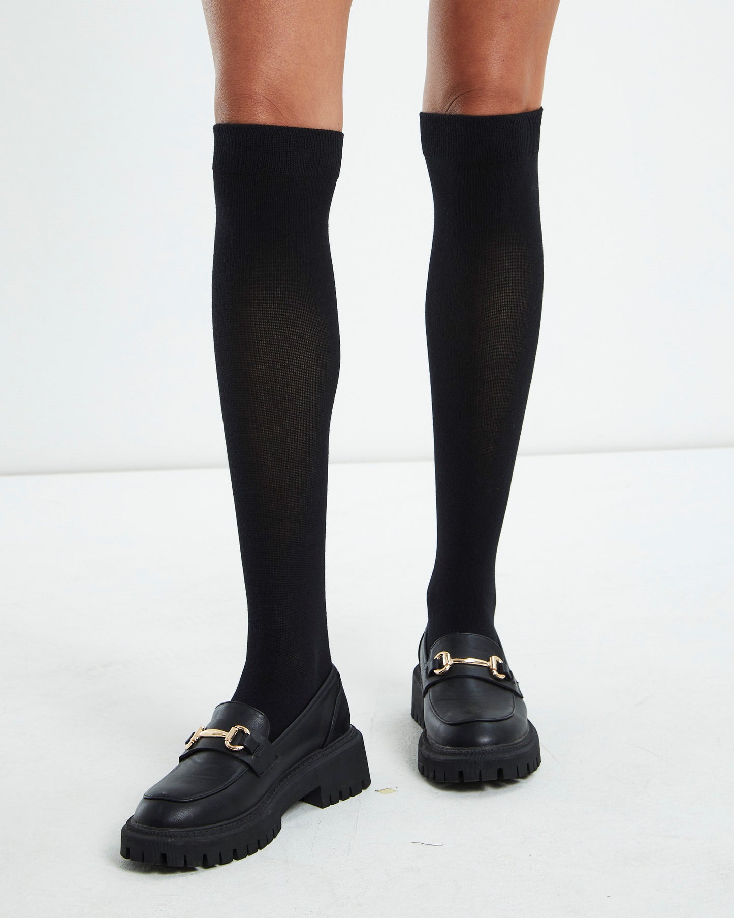 Knee High Socks Black