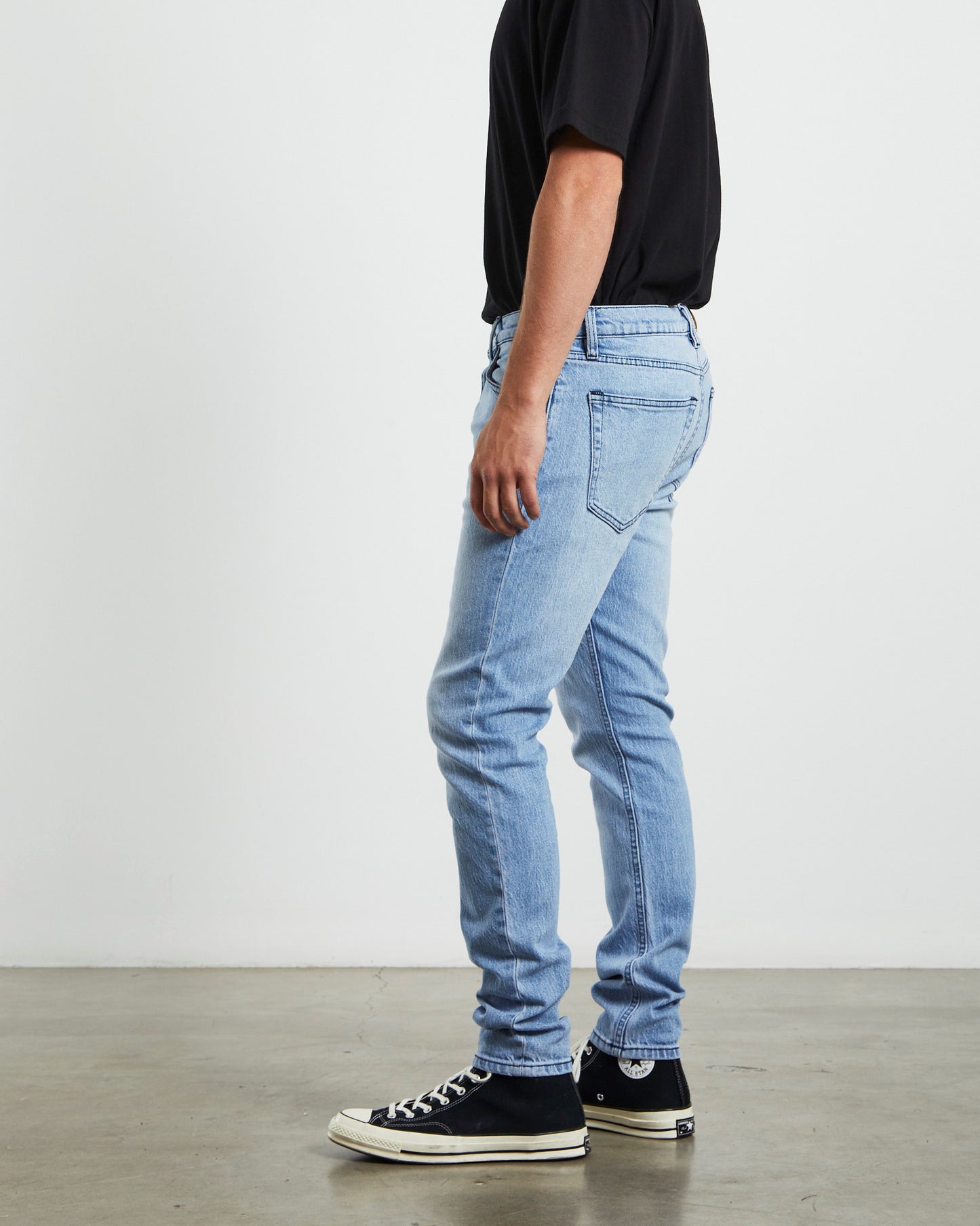 Stinger Skinny Denim Jeans Stone Bleach