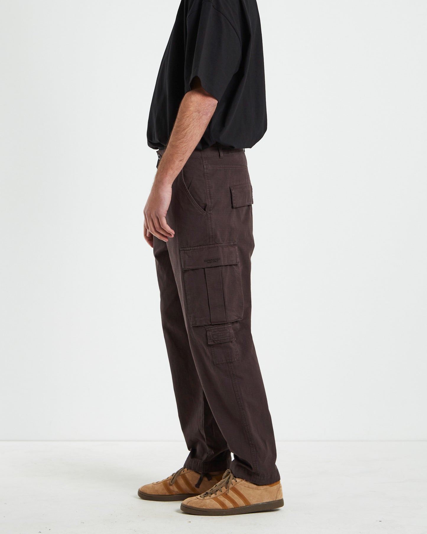 Surplus Ripstop Cargo Pants in Umber Brown