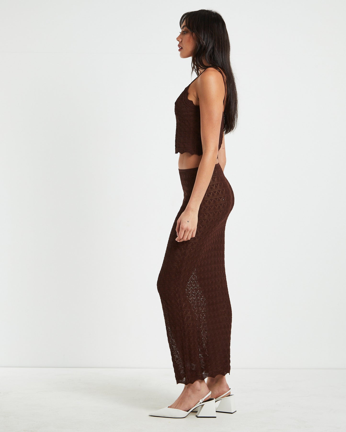 Eleanora Lace Knit Cami