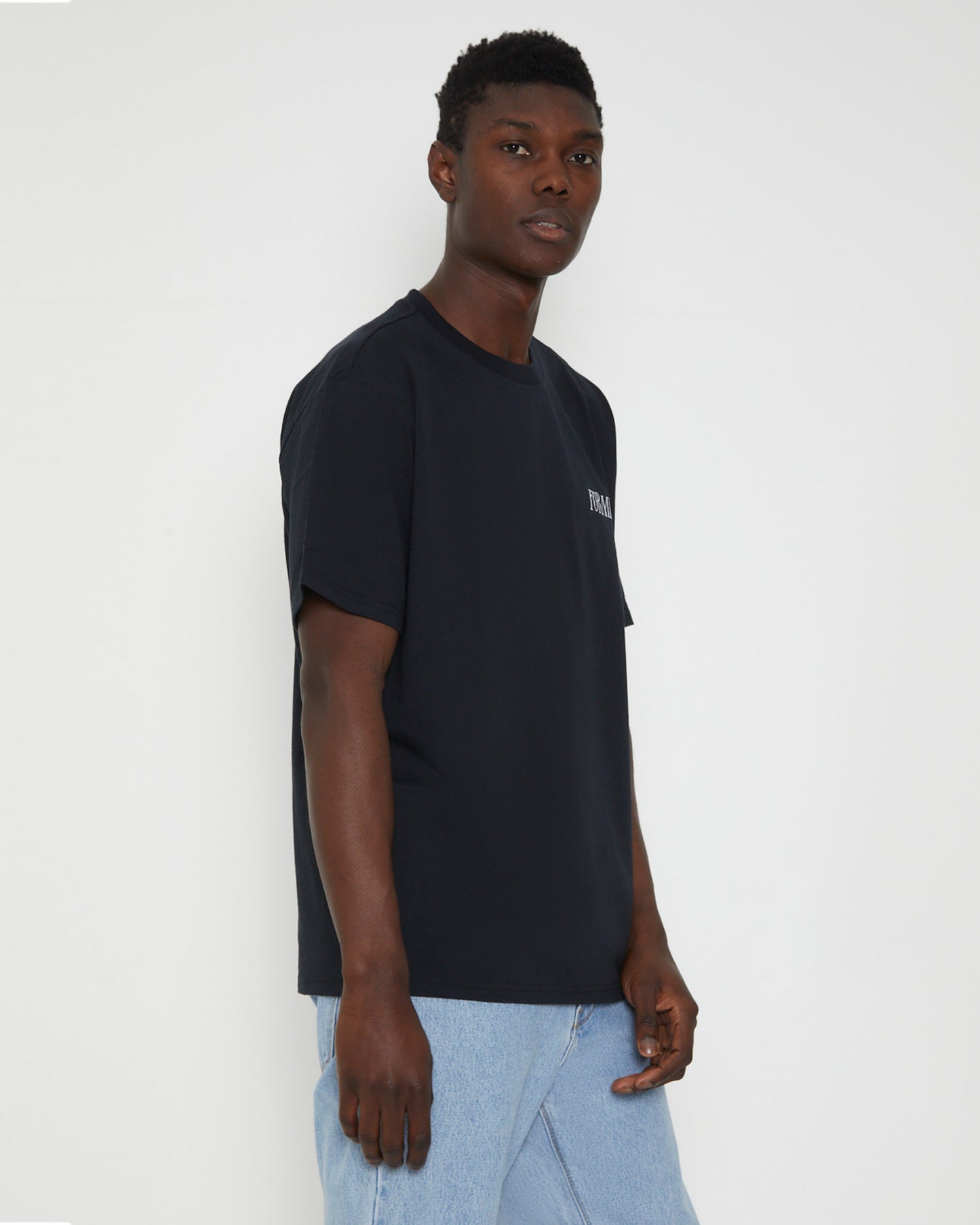 Goodbye Lily Short Sleeve T-Shirt in Black