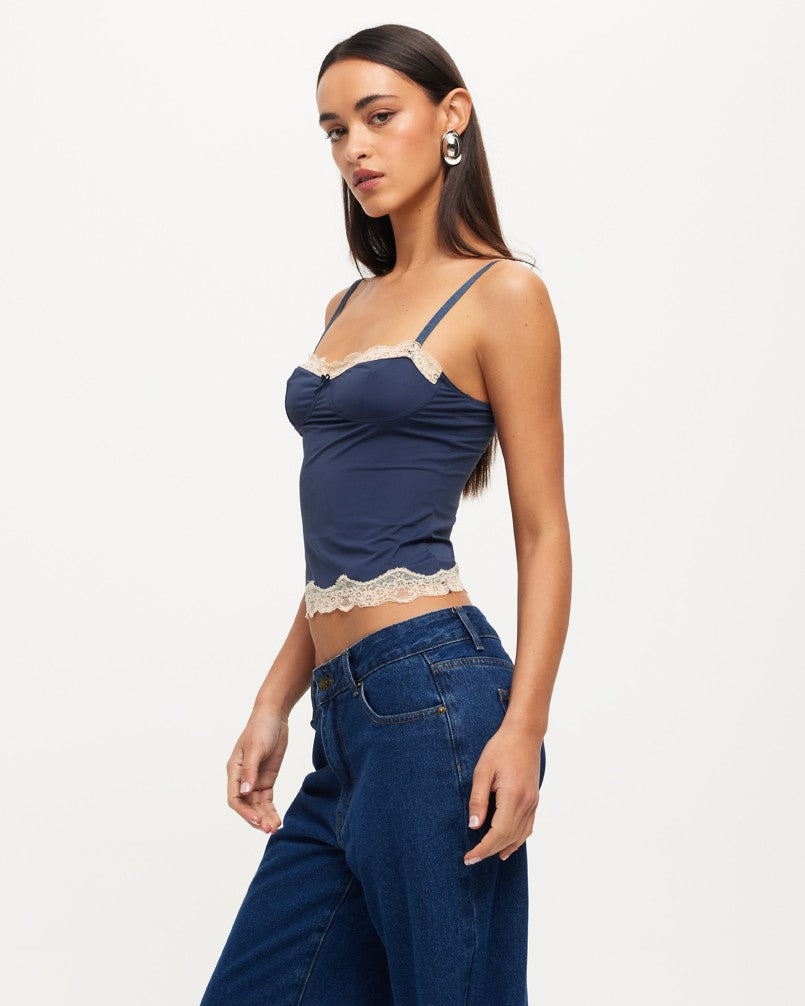 Top Model Cami Top NAVY