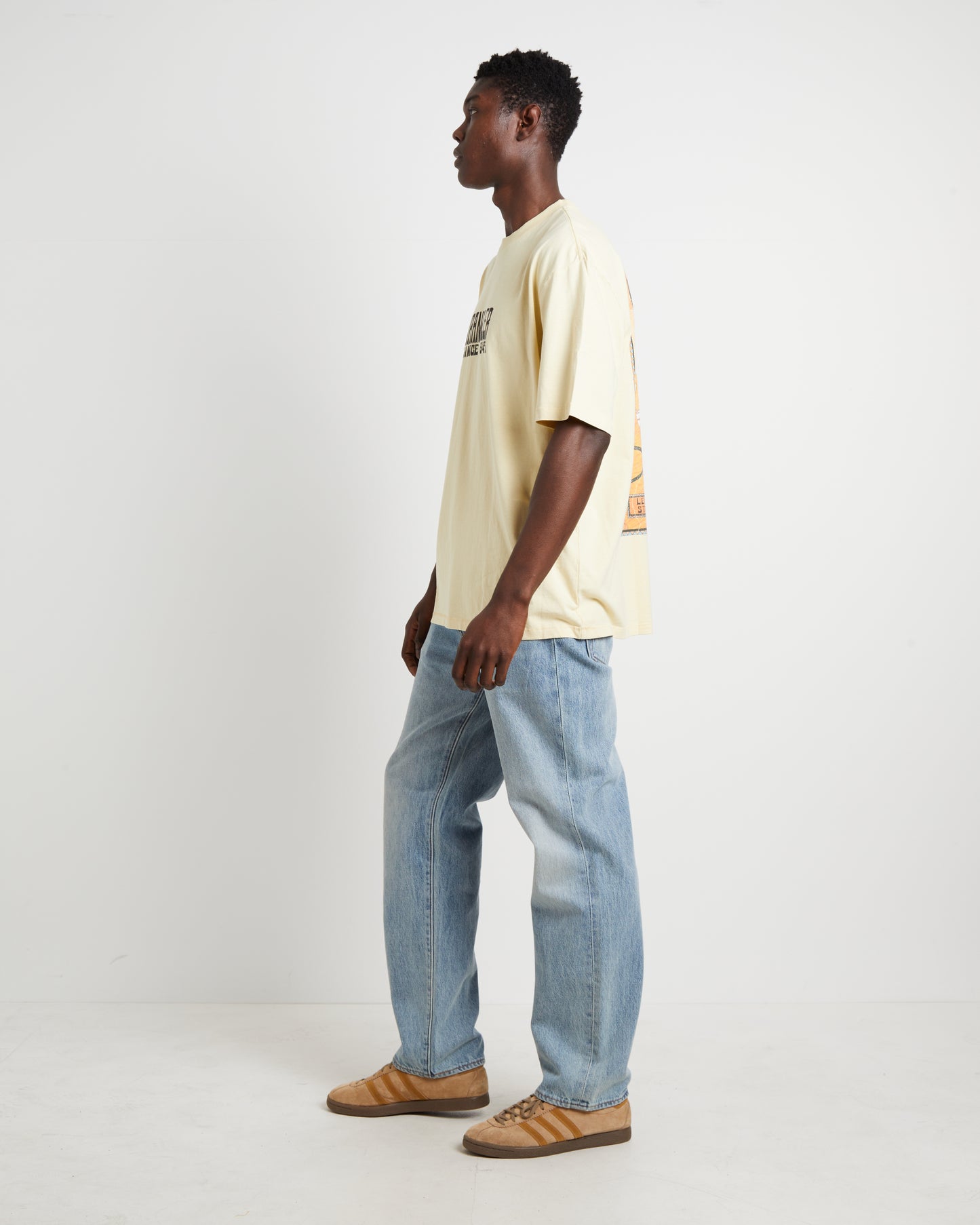 Mind Mirage Slacker Short Sleeve T-Shirt in Sun Glare