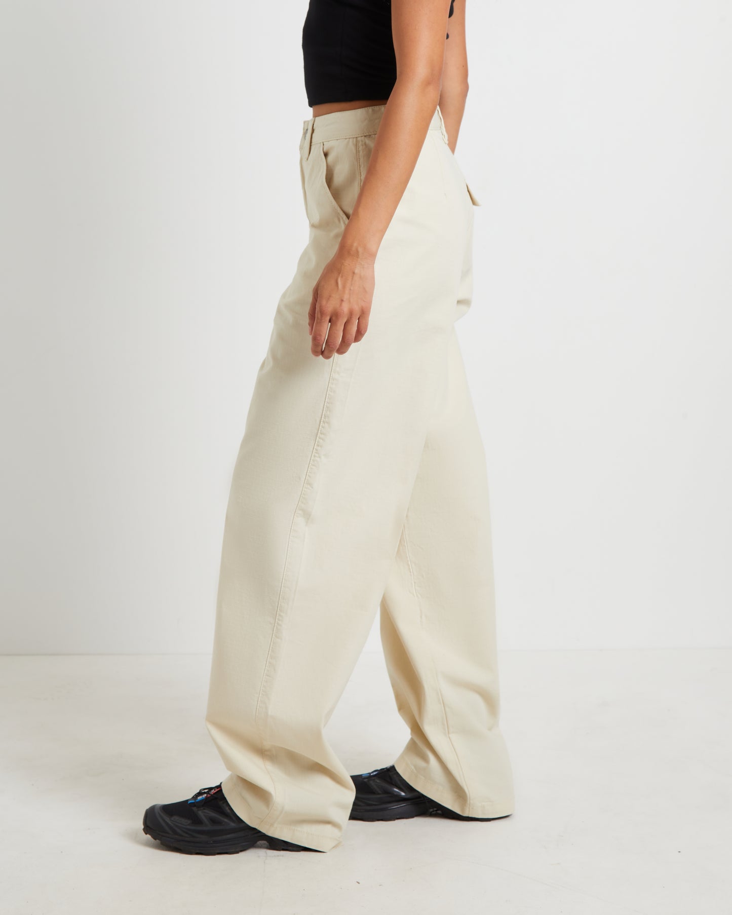 Donna Cargo Pant in Bone Ripstop