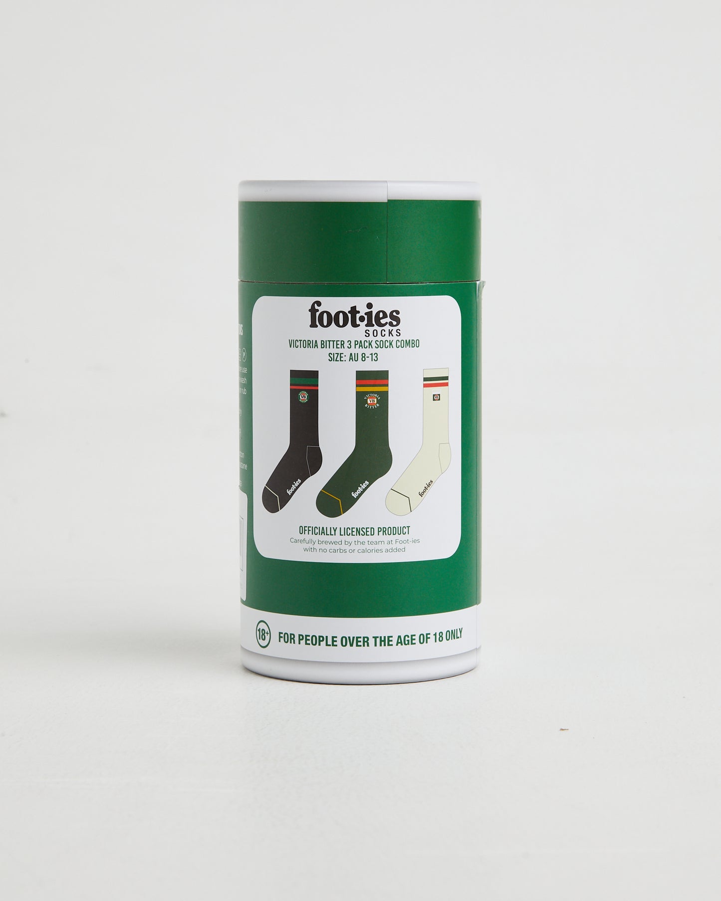 VB Sneaker Socks 3 Pack Gift Can in Assorted