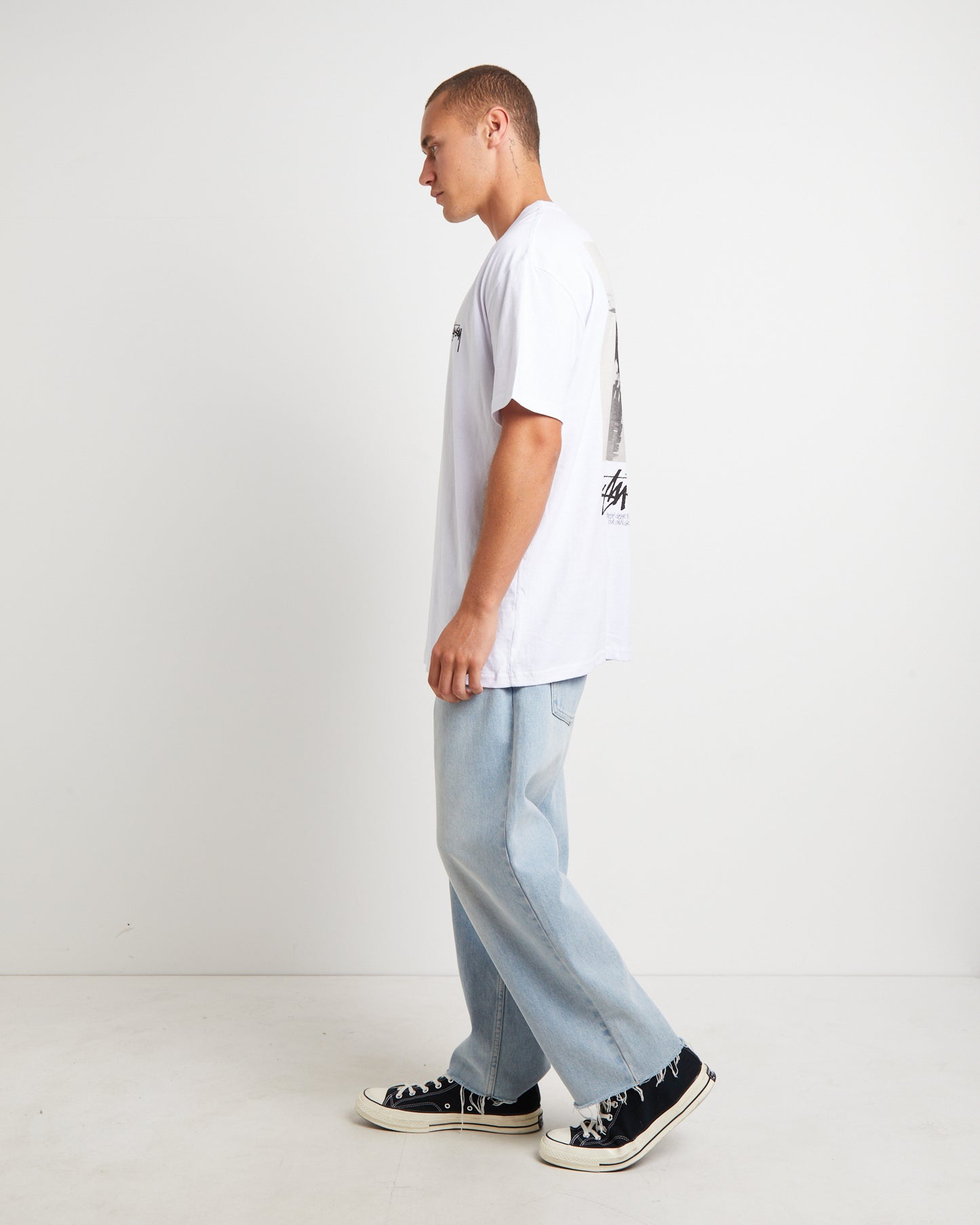 Low Tide Short Sleeve T-Shirt in White