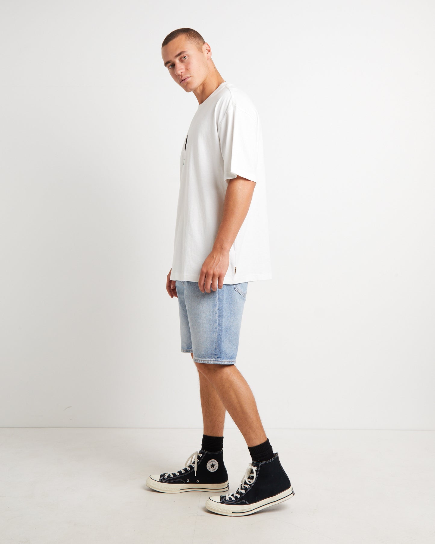 Neighbourhood Short Sleeve T-Shirt in White