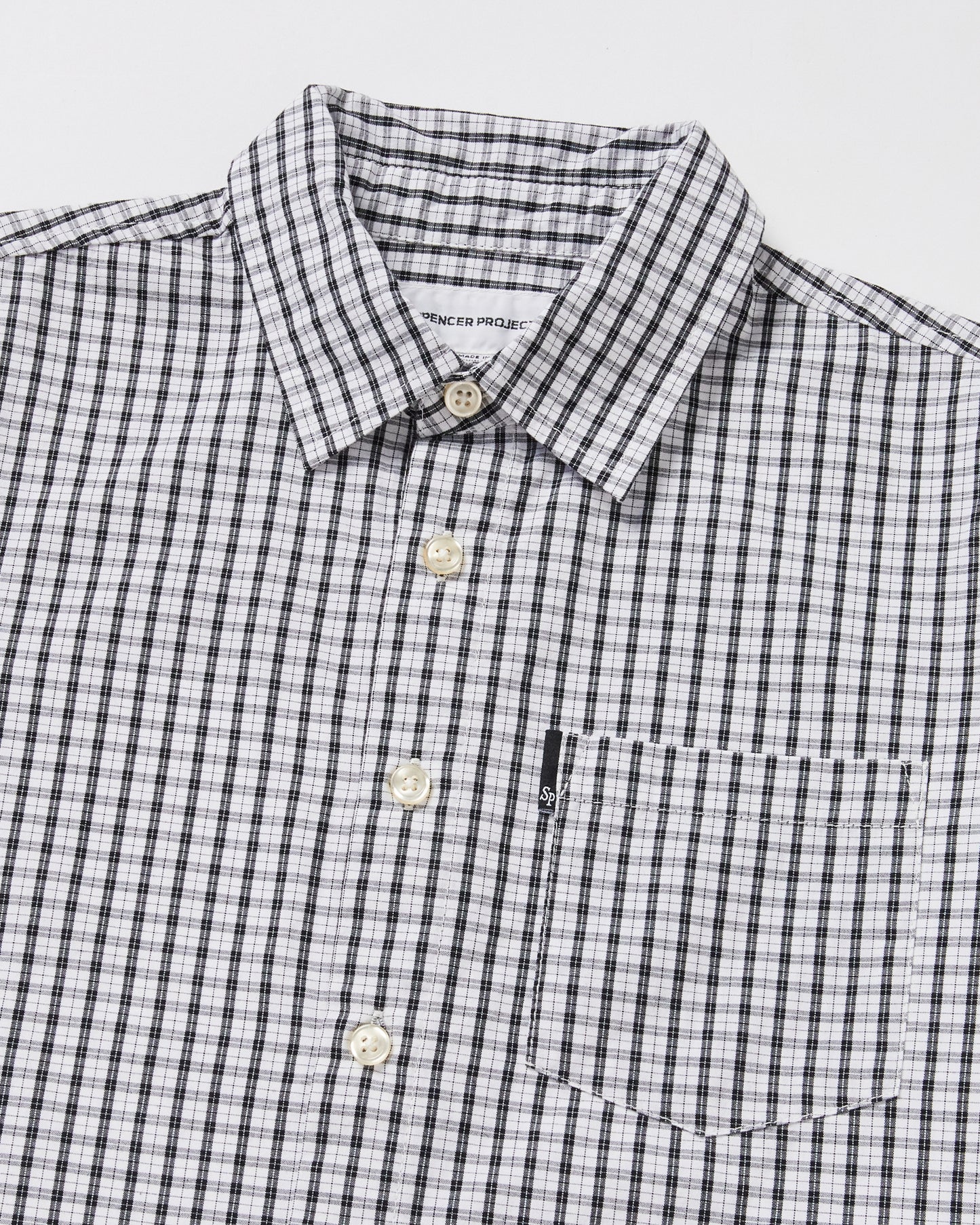 Teen Boys Skate Short Sleeve Shirt in White