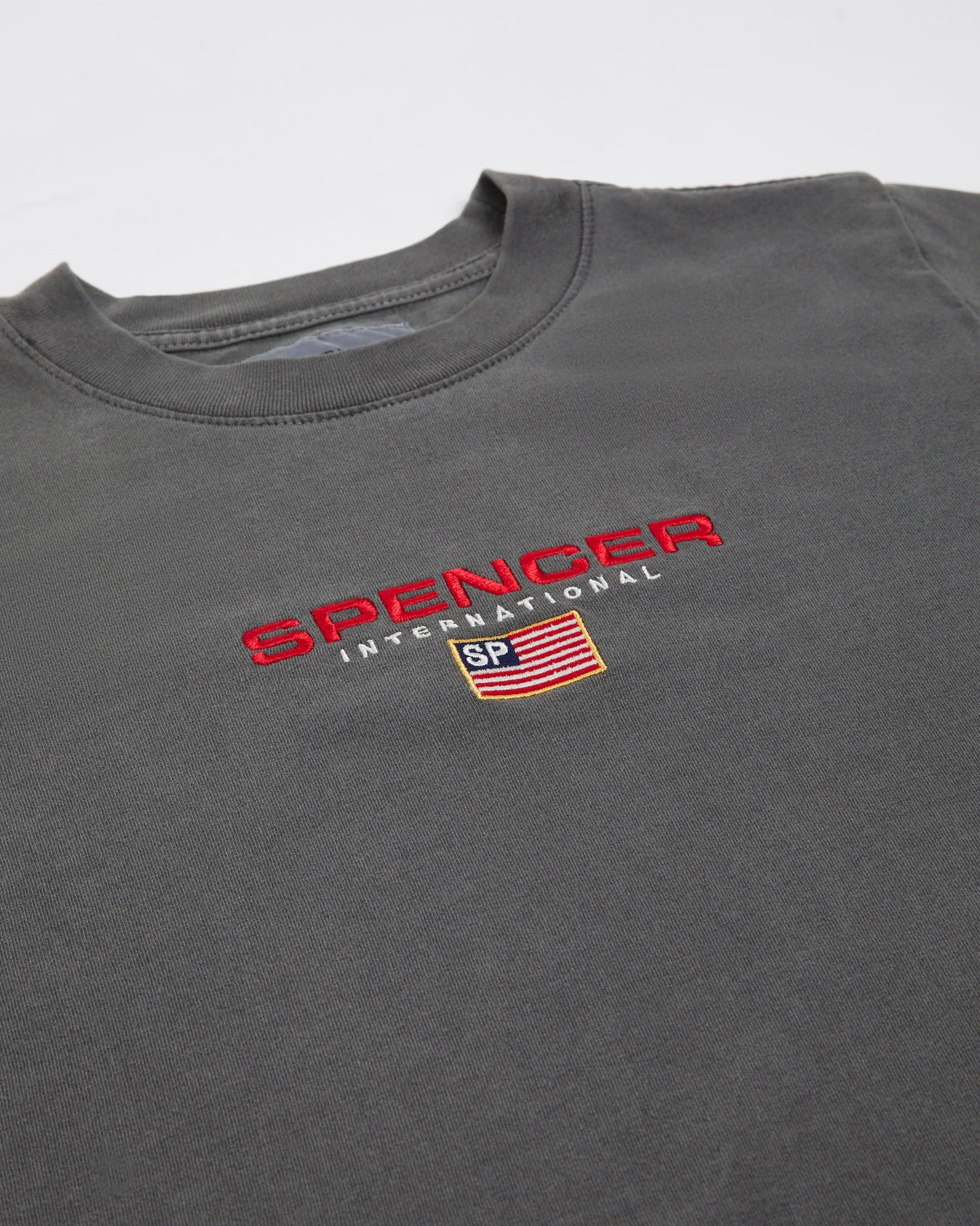 Teen Boys International Short Sleeve T-Shirt in Black