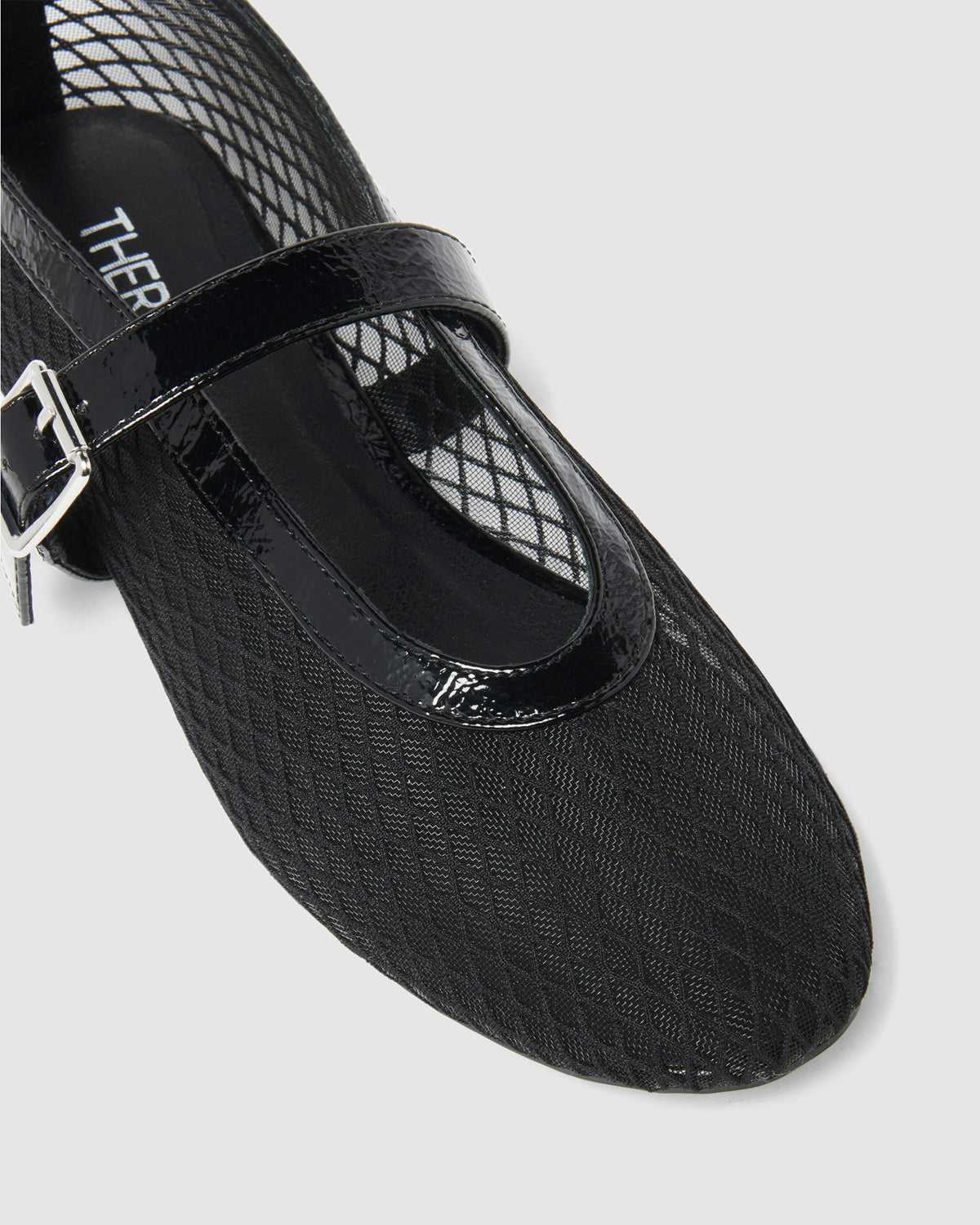 Addie Ballet Flats in Black BLACK LEATHER
