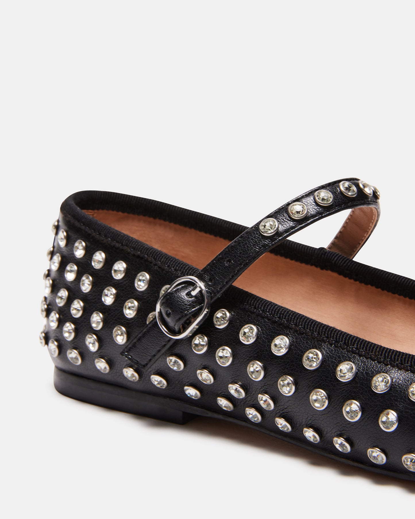 Vinetta Flats in Rhinestone Black