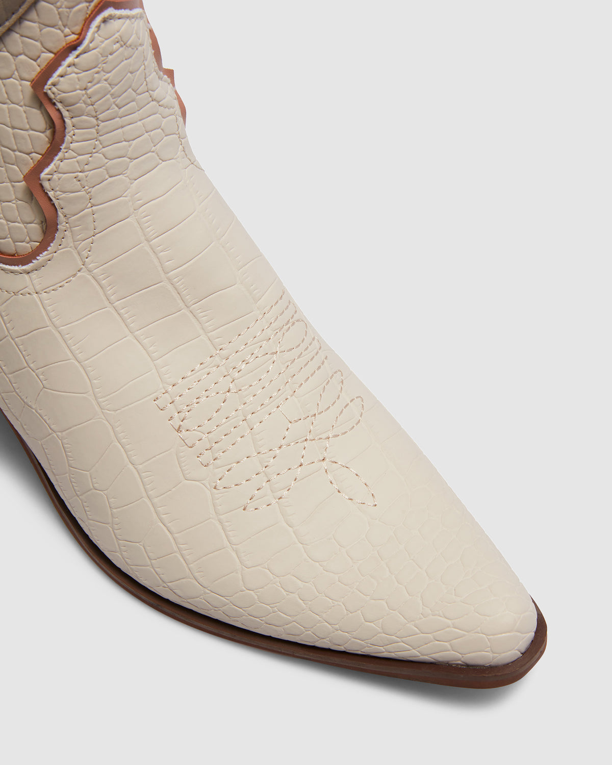 Chicago Boots Bone Croc BONE CROC