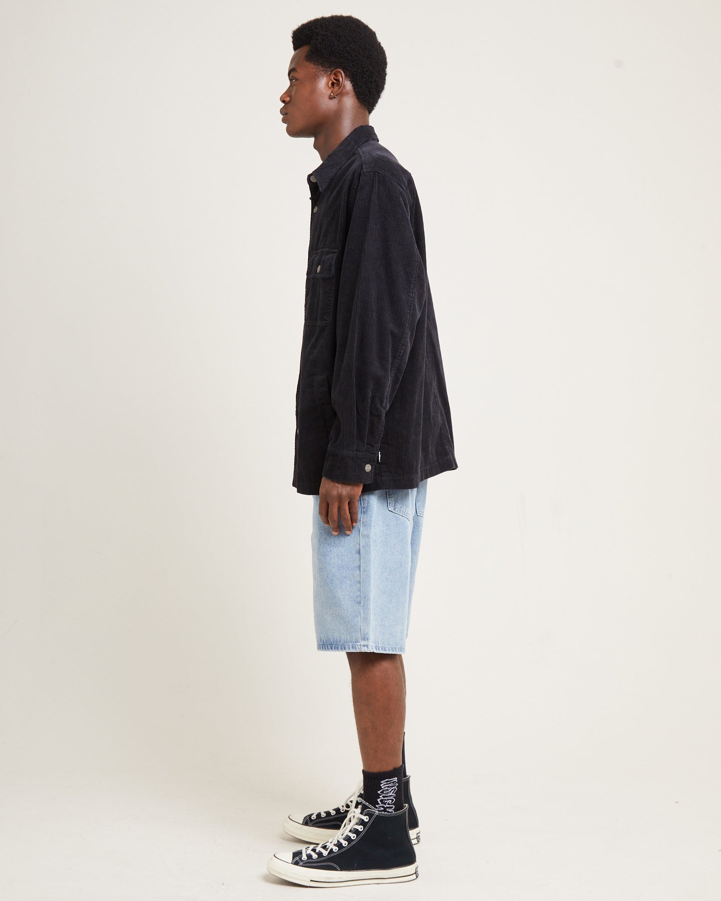 Conditions Cord Long Sleeve Overshirt