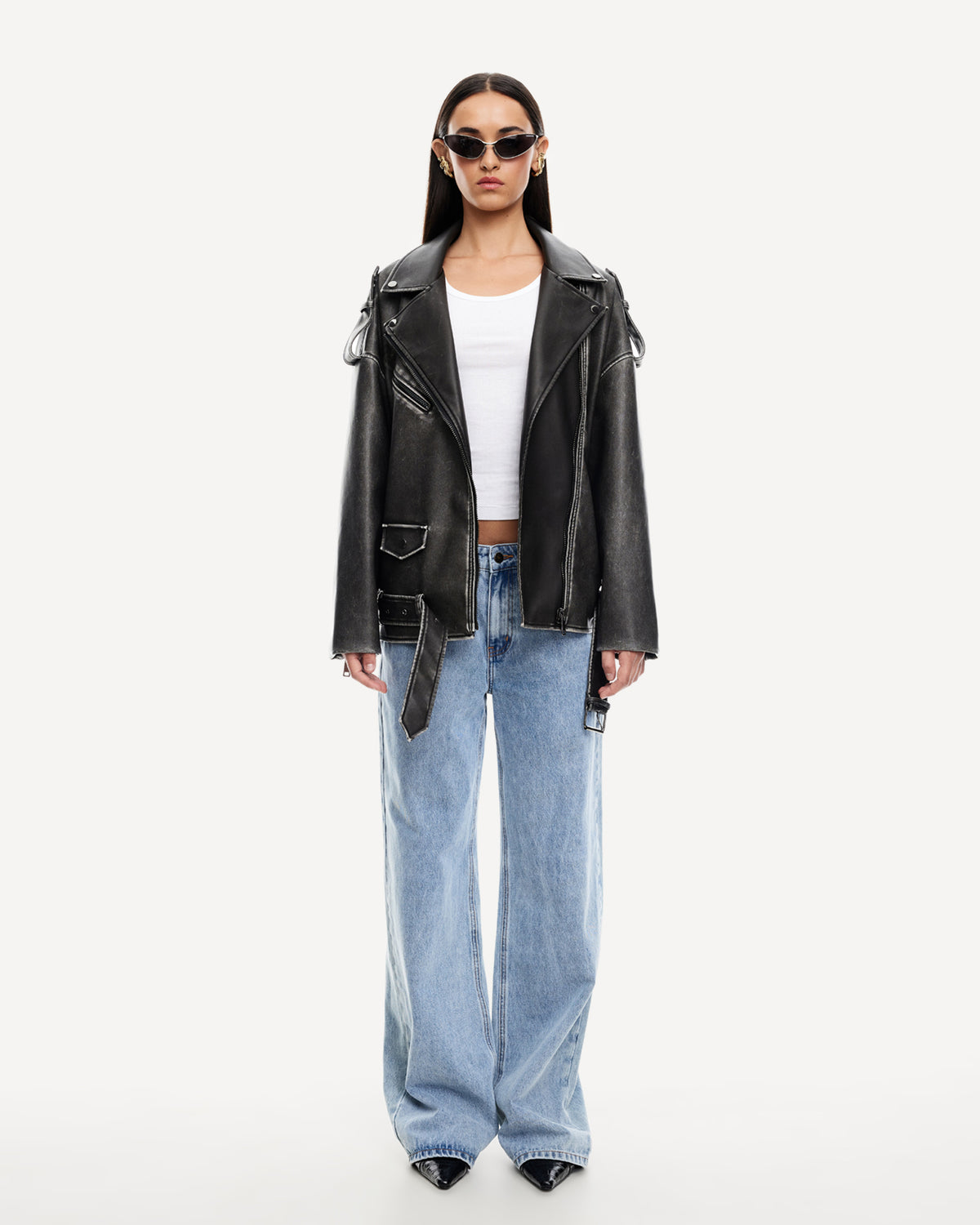 Top Model Denim Jeans WASHED BLUE