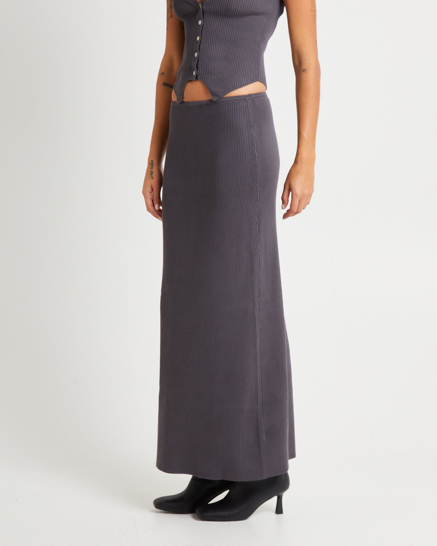 Kelse Knitted Maxi Skirt