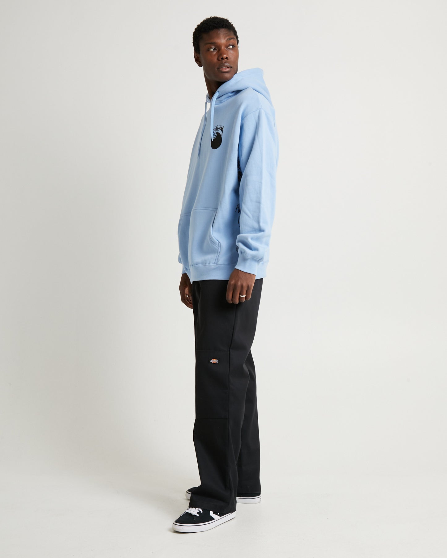 Test Strike Fleece Hoodie Blue