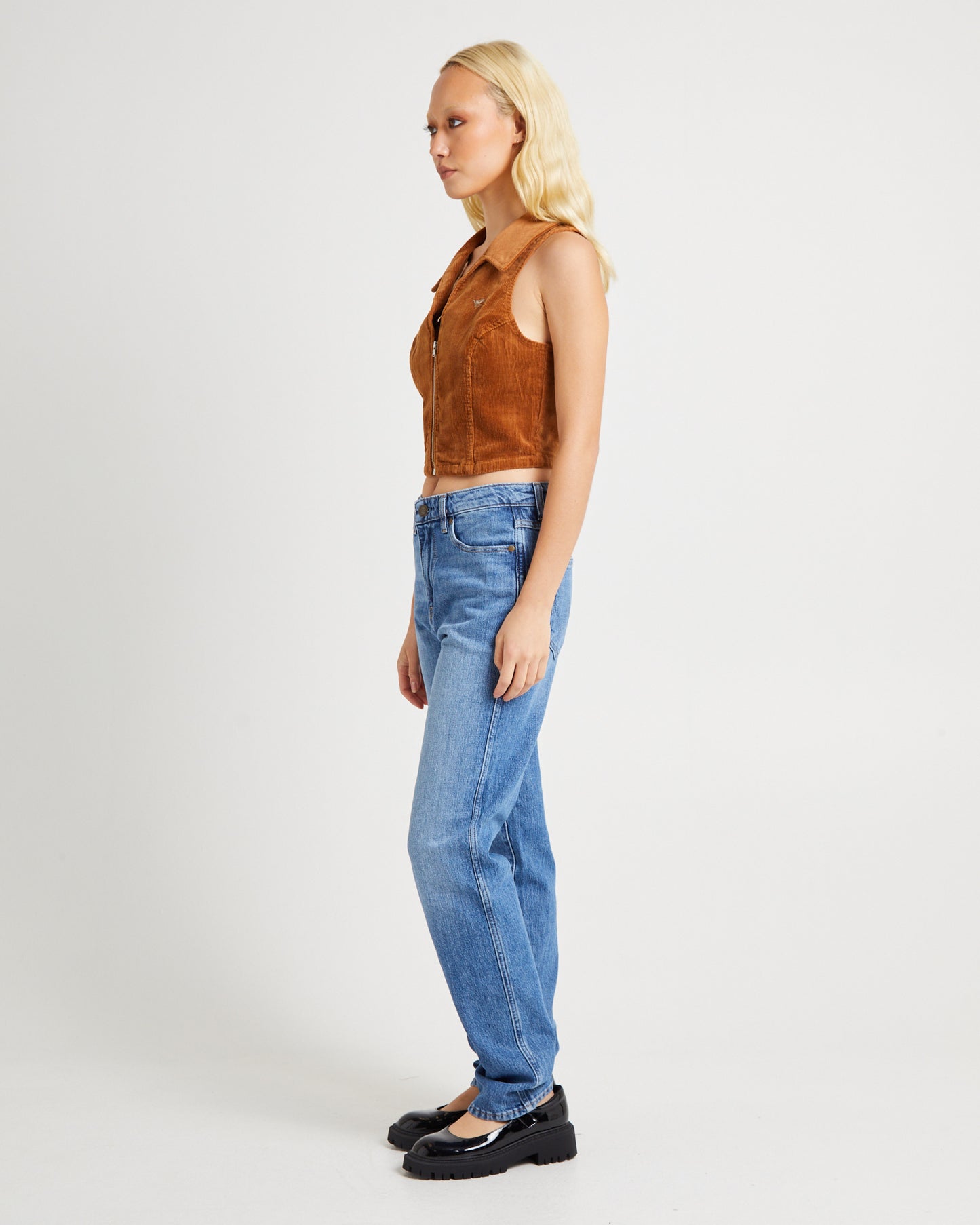 Lori Vest Caramel Cord