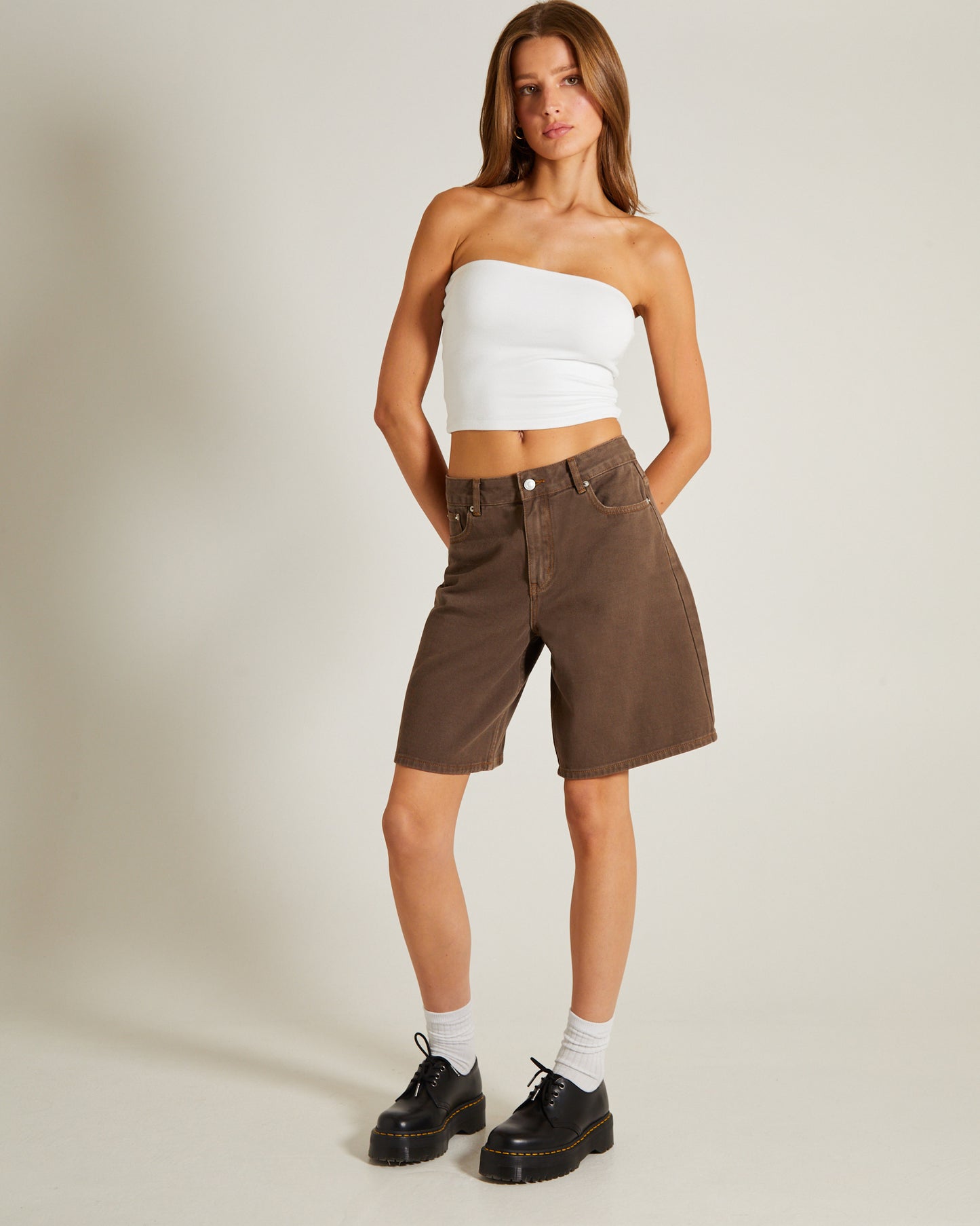 Slinky Strapless Top