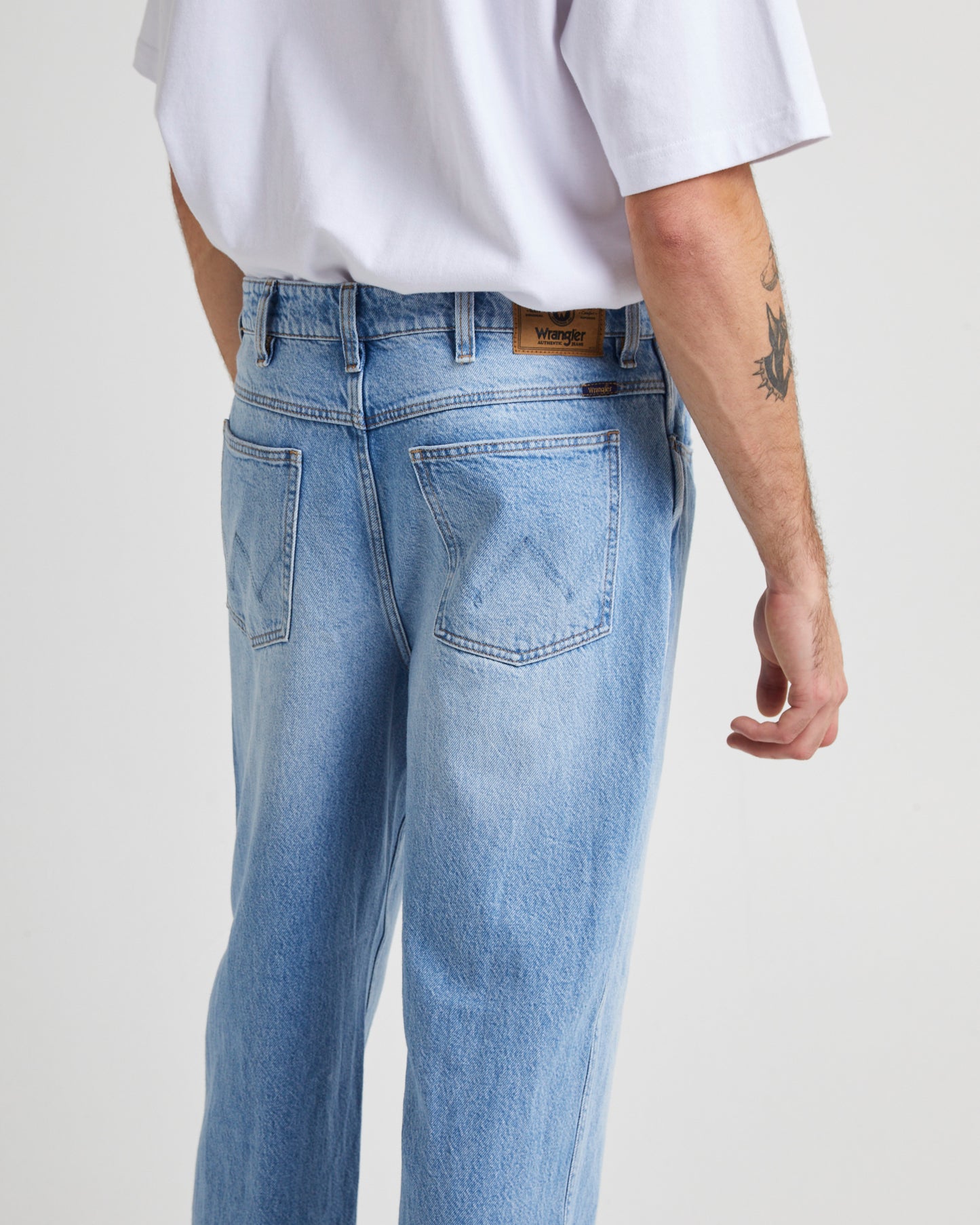 Slacker Relaxed Denim Jeans Verona Worn