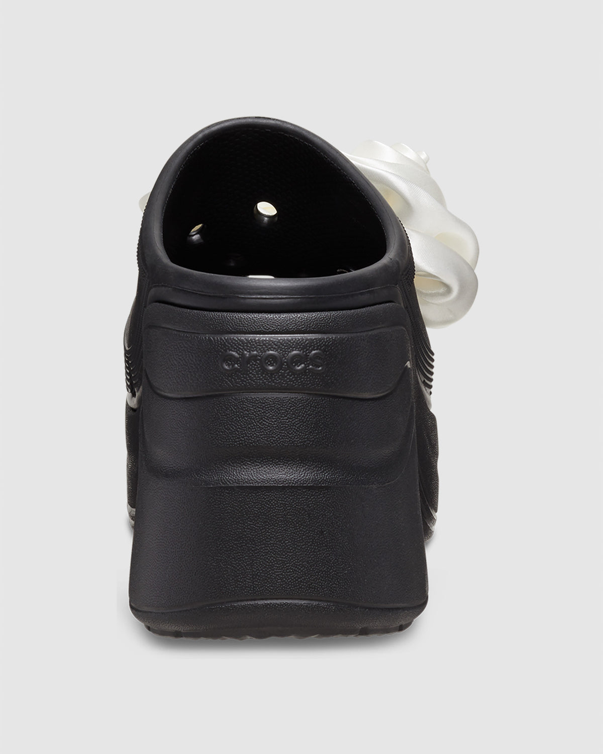 Siren Rosette Clogs BLACK