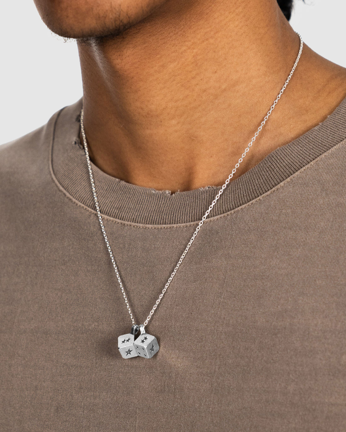 Dice Necklace SILVER