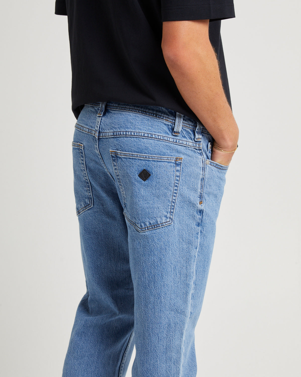 A3 Crop Denim Jeans Davis DAVIS