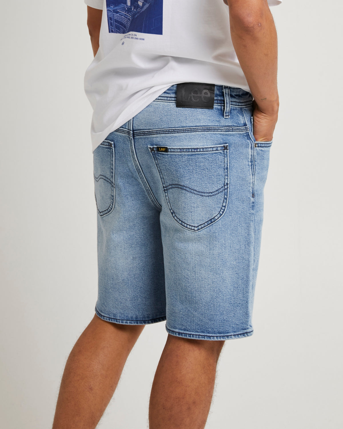 L-Two Slim Shorts ALESSO BLUE