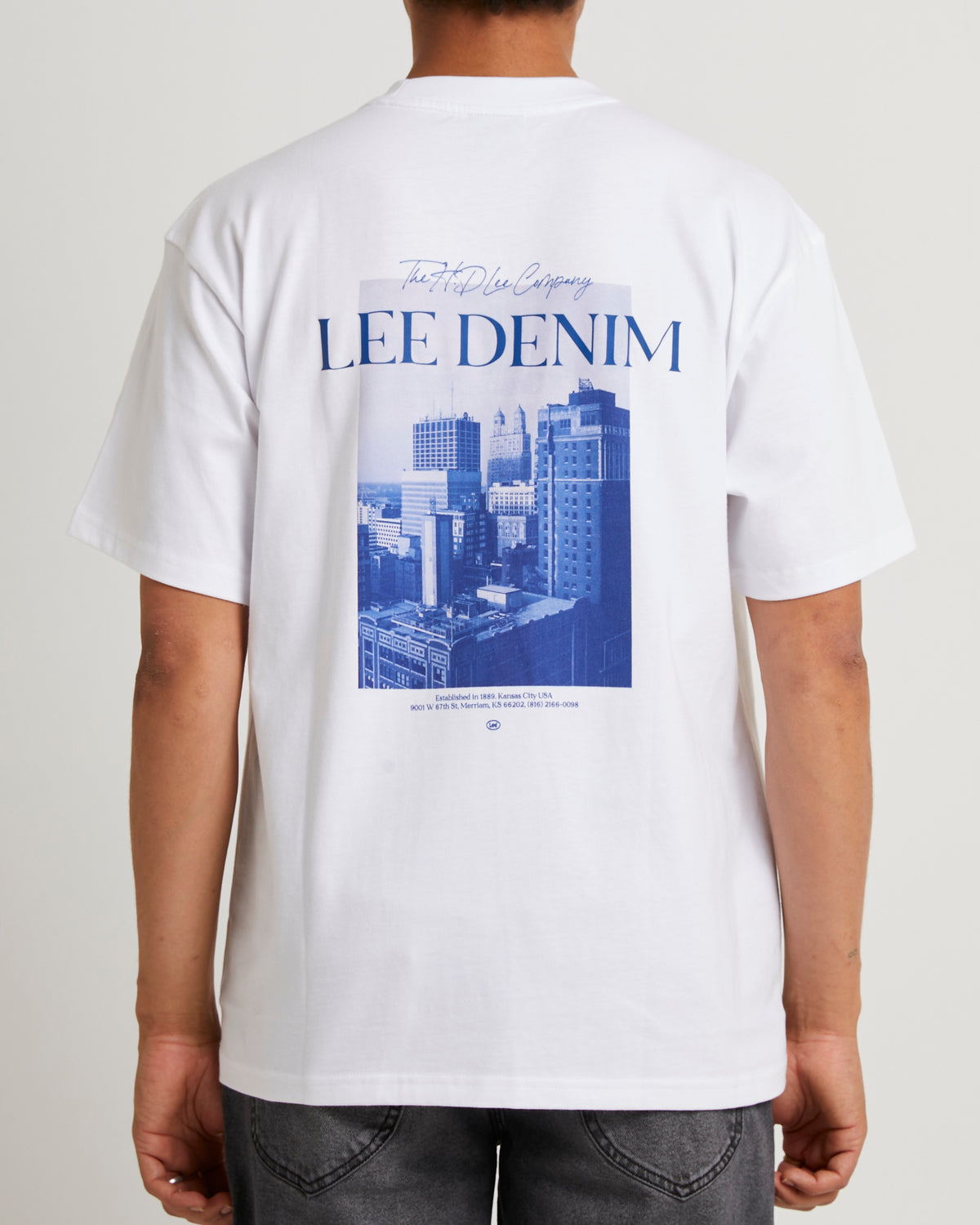 Cityscape Baggy T-Shirt OPTIC WHITE