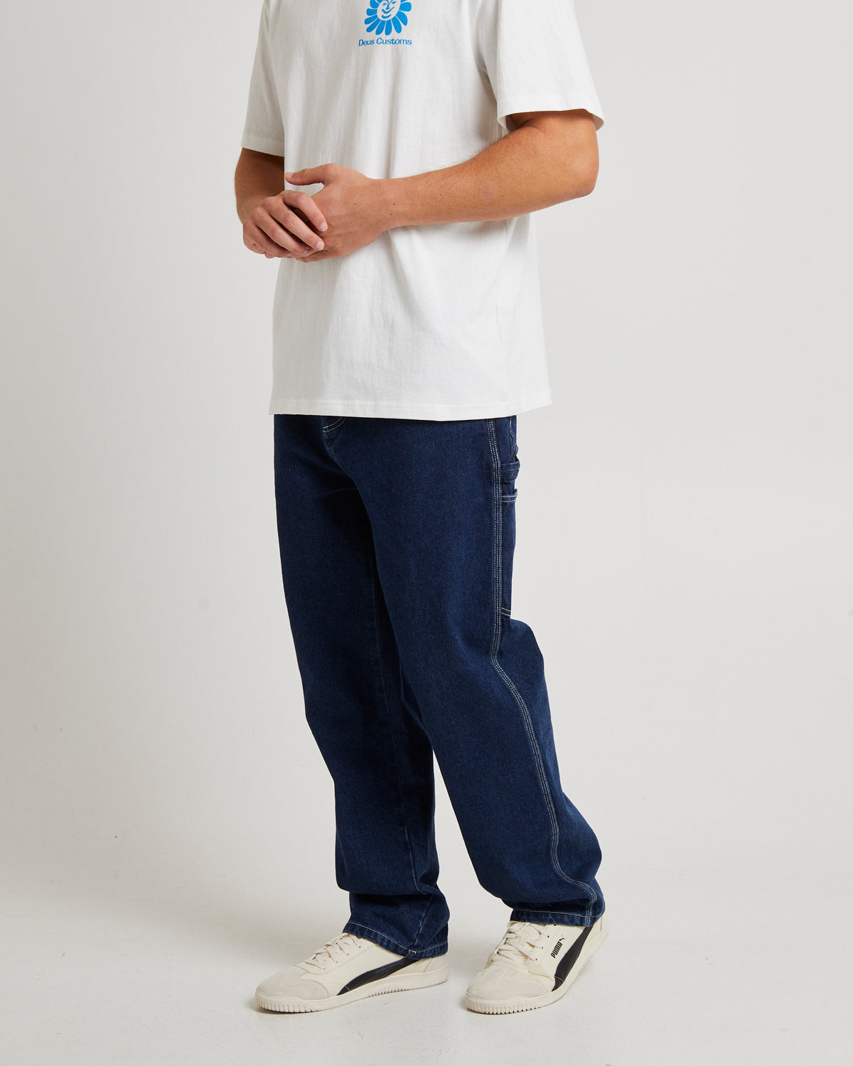 Big Fella Denim Jeans DRY INDIGO