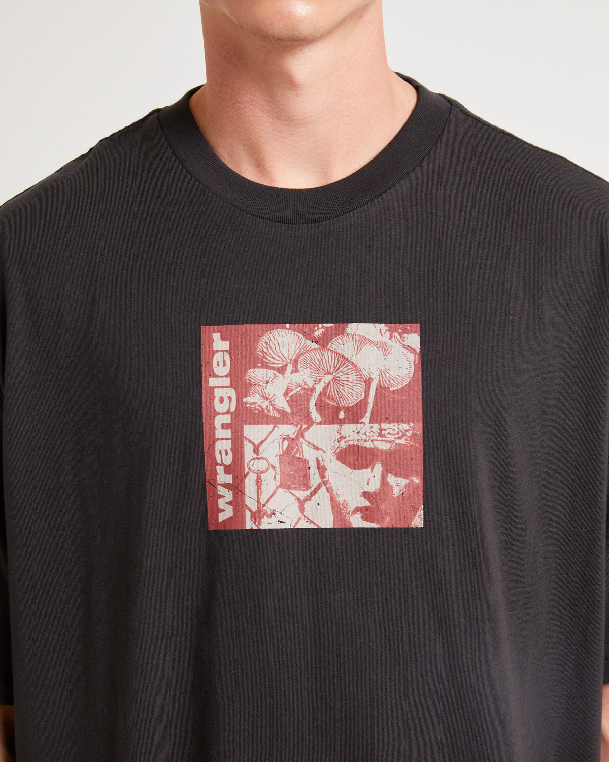 Expand Your Mind Slacker T-Shirt WORN BLACK