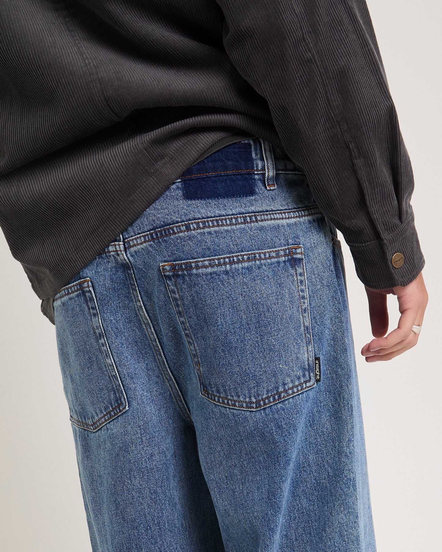 Knocker Wide Leg Denim Jeans